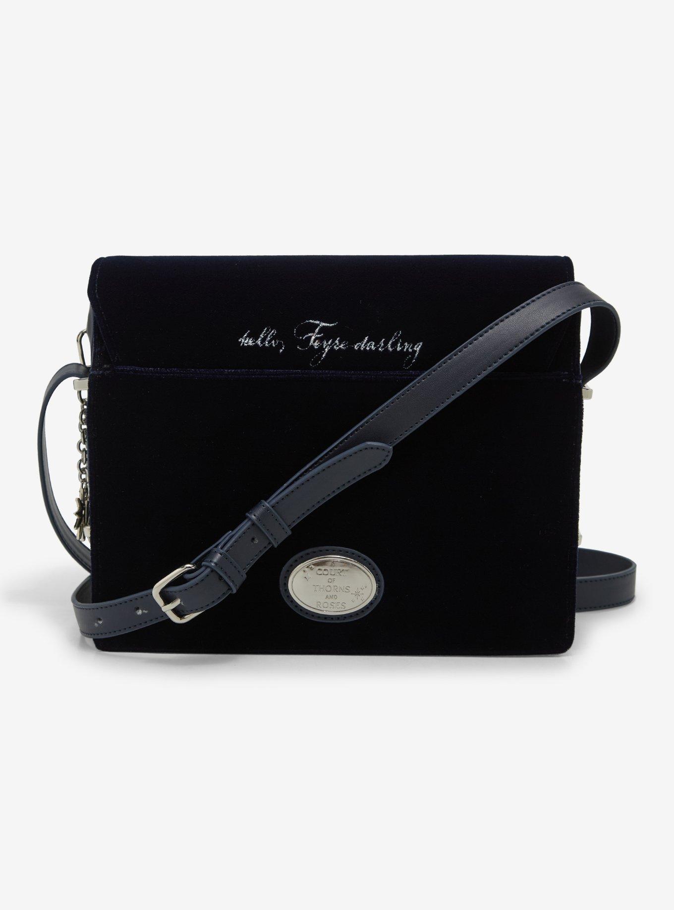 A Court of Thorns and Roses Velaris Velvet Crossbody Bag - BoxLunch Exclusive, , alternate - view 3