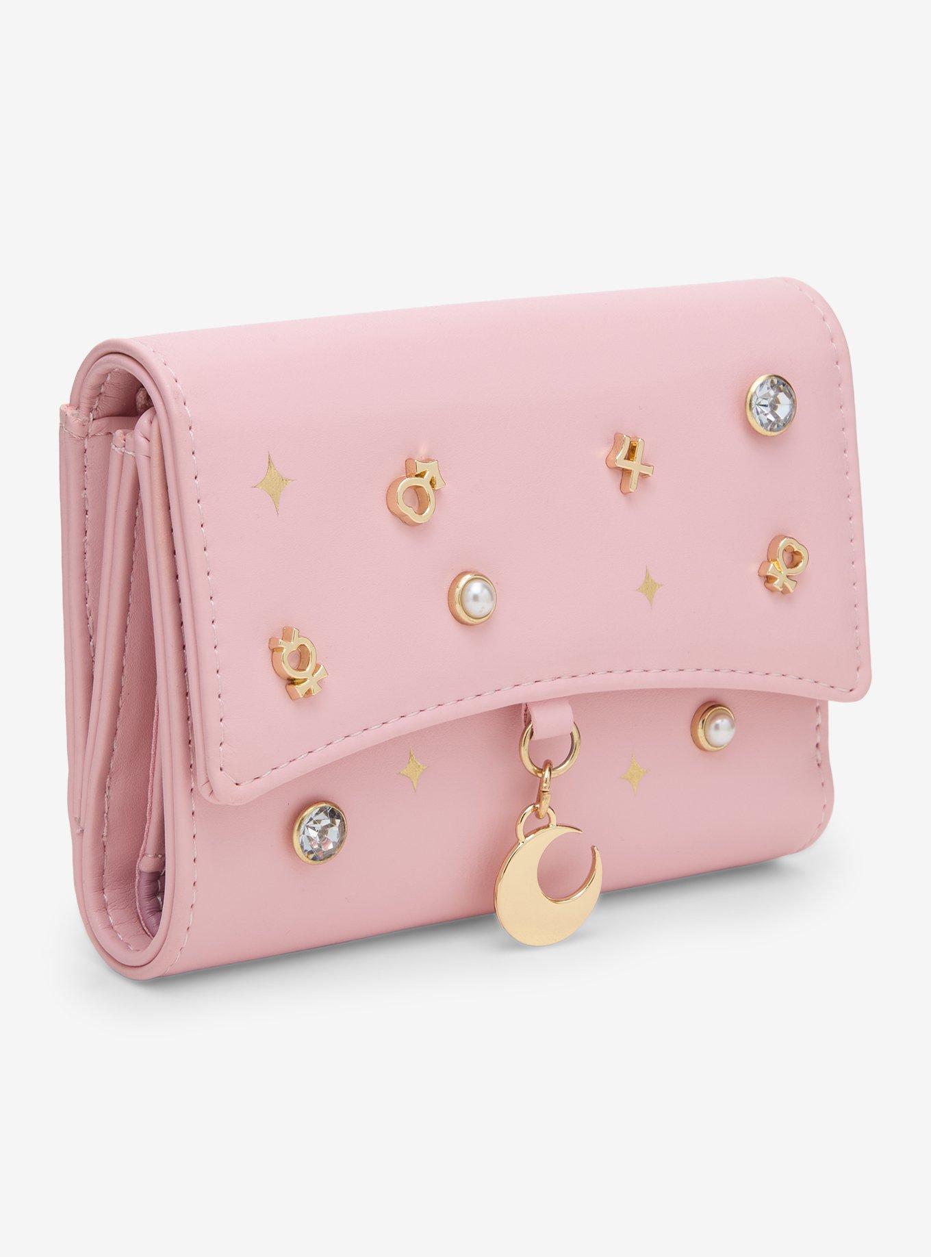 Pretty Guardian Sailor Moon Charm Pink Wallet- BoxLunch Exclusive, , alternate - view 2