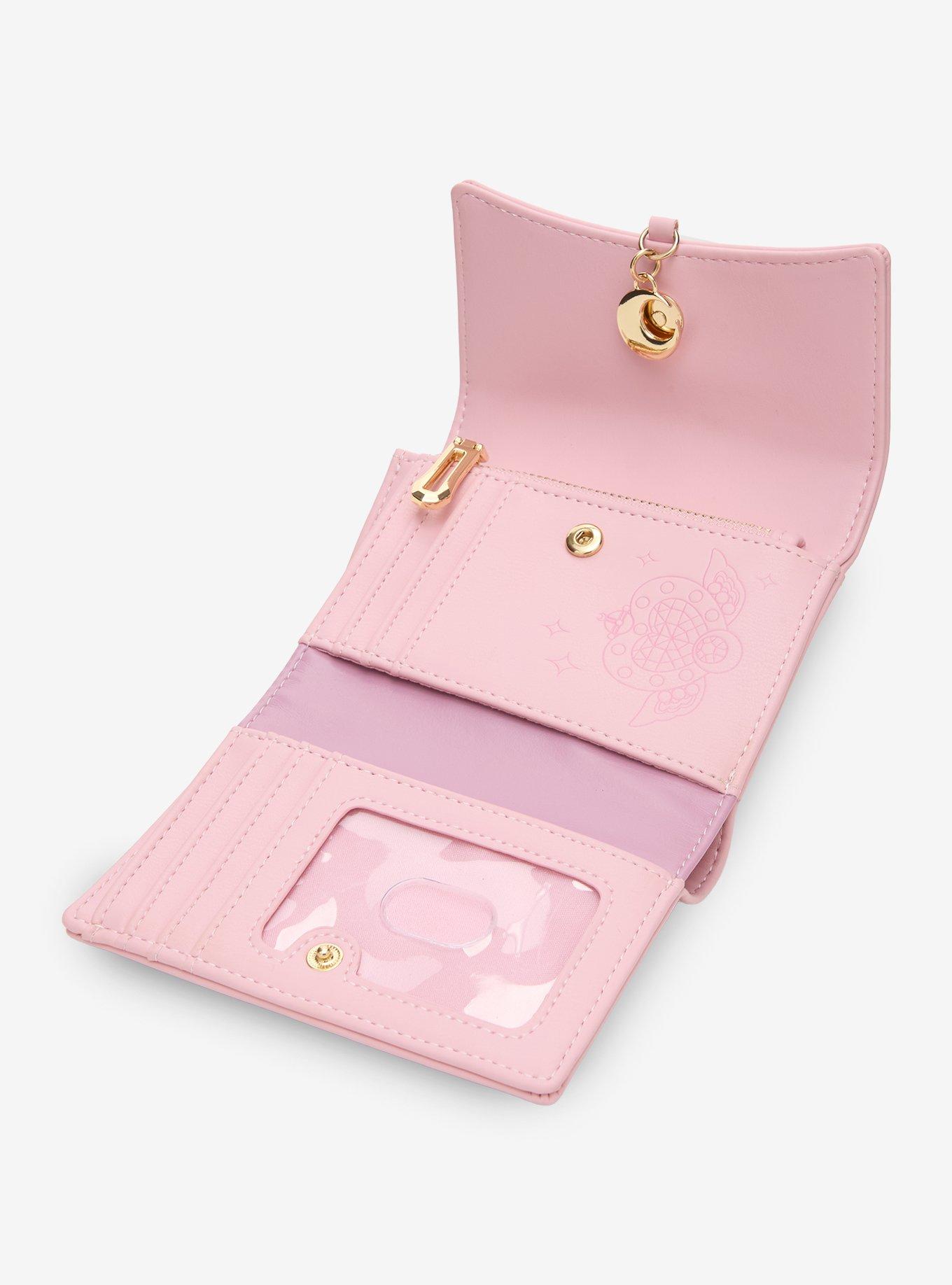 Pretty Guardian Sailor Moon Charm Pink Wallet- BoxLunch Exclusive, , alternate - view 4