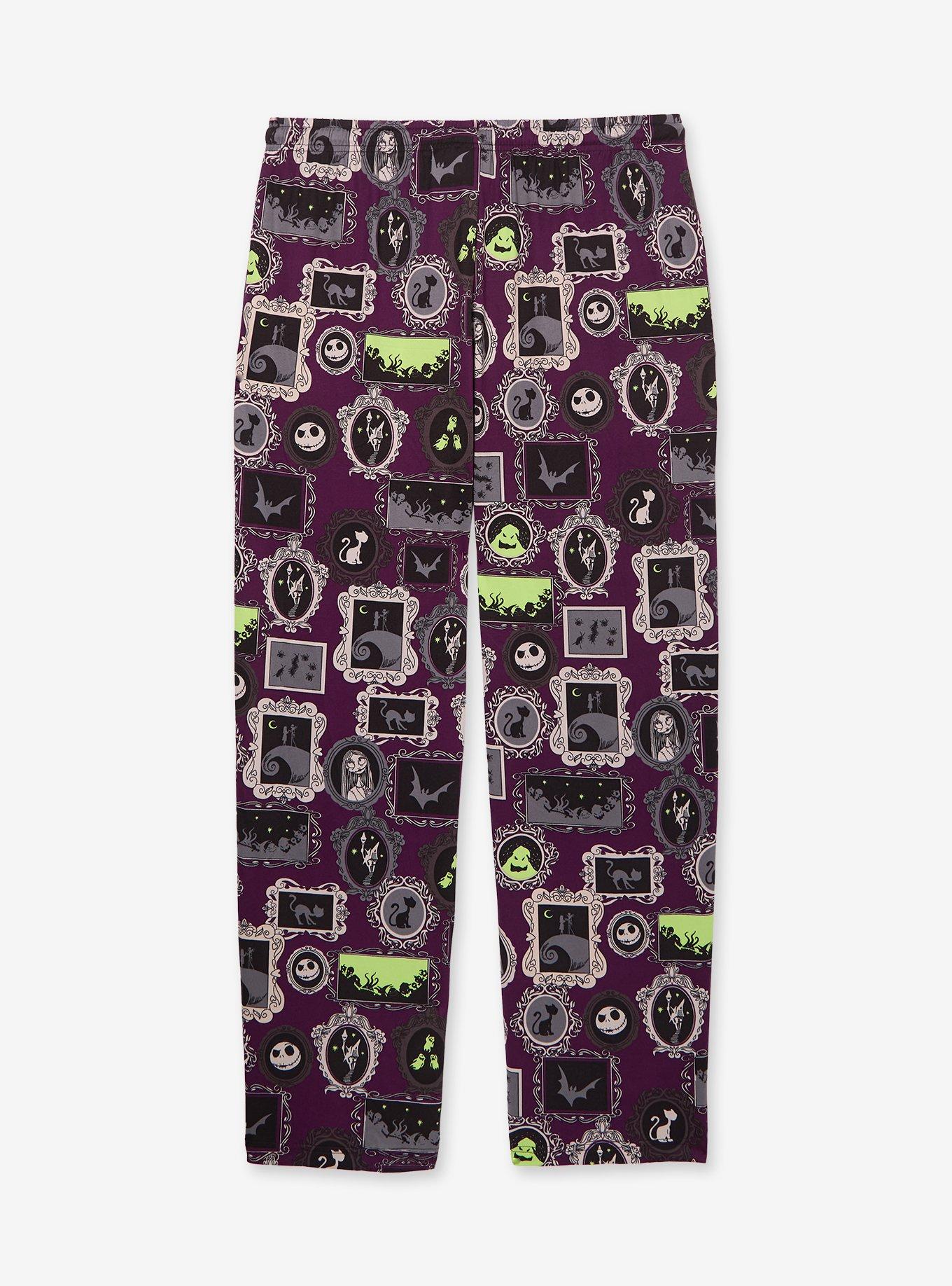 Disney The Nightmare Before Christmas Portrait Gallery Allover Print Sleep Pants - BoxLunch Exclusive