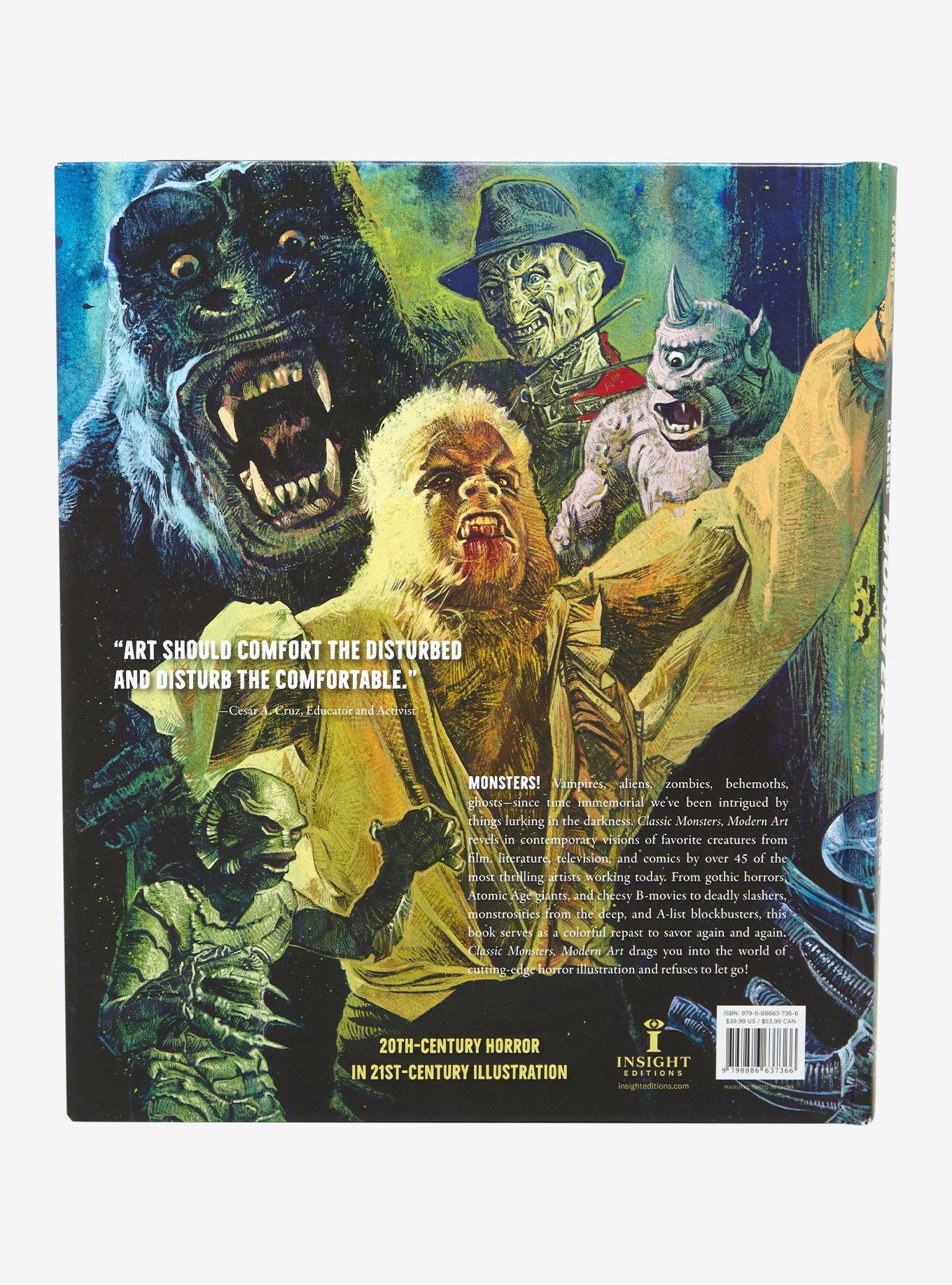 Classic Monsters Modern Art Book, , alternate