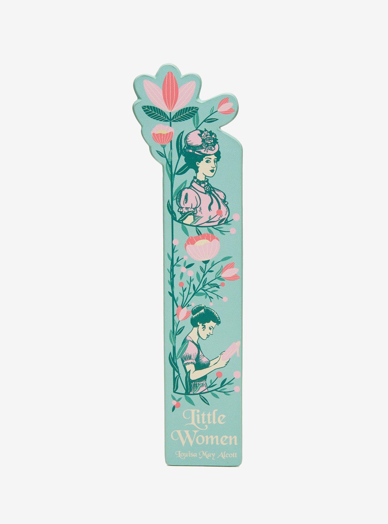 Little Women Illustrated Faux Leather Bookmark, , hi-res