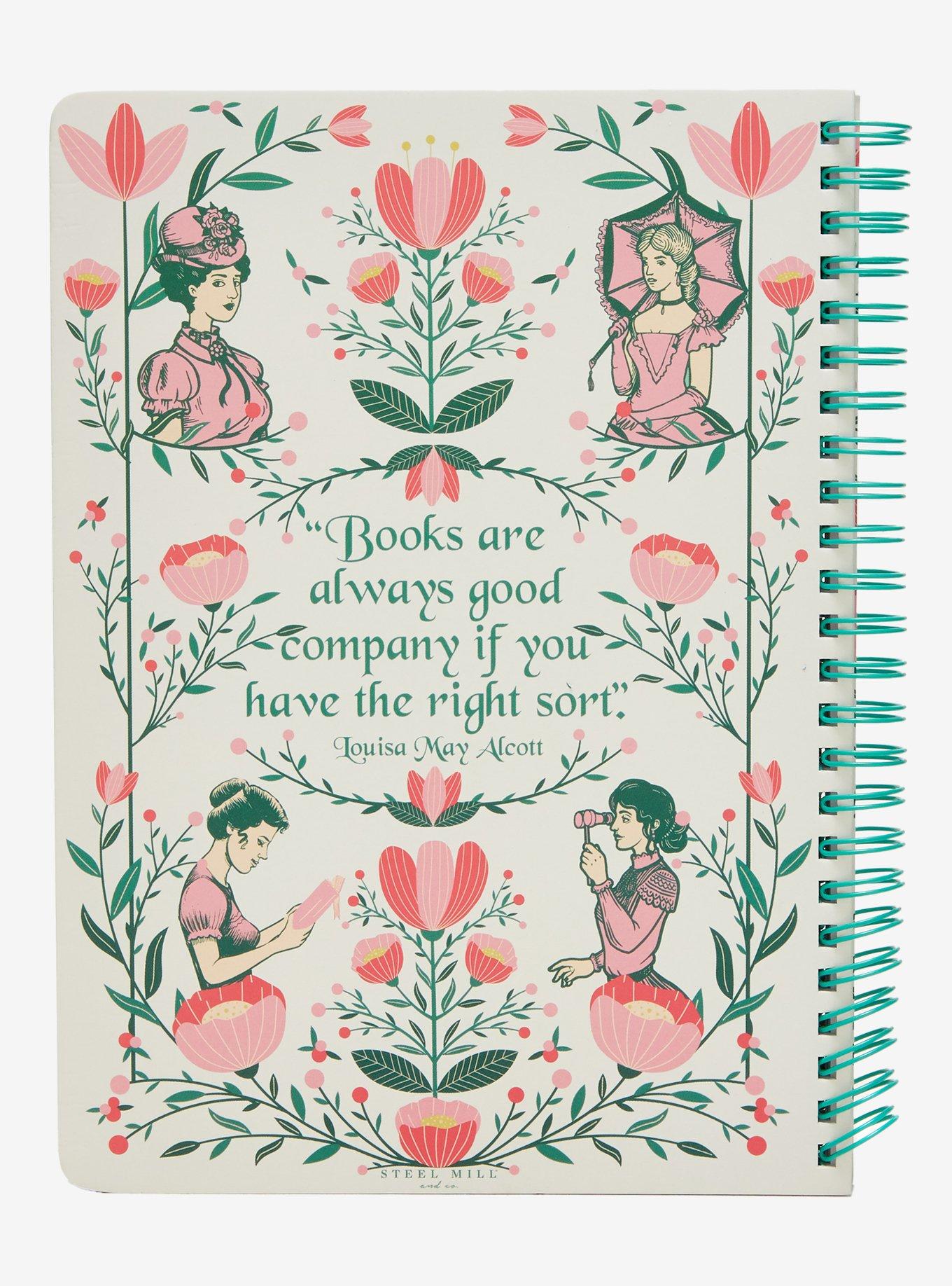 Little Women Book Cover Spiral Notebook