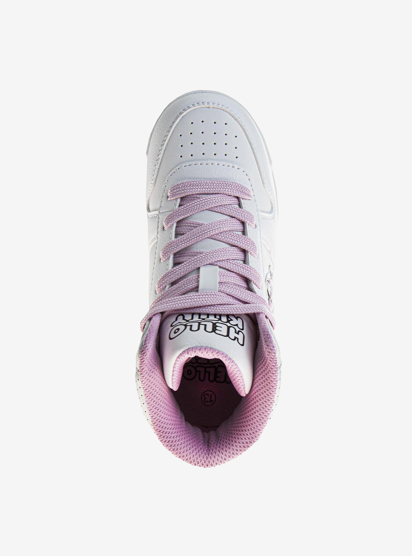 Hello Kitty Girls Lace-Up High Top Sneakers