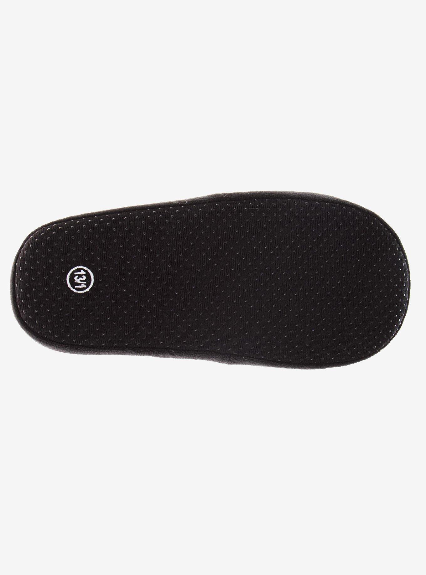 Harry Potter Hogwarts Crest Plush Non-Slip Boys Slippers, RED, alternate