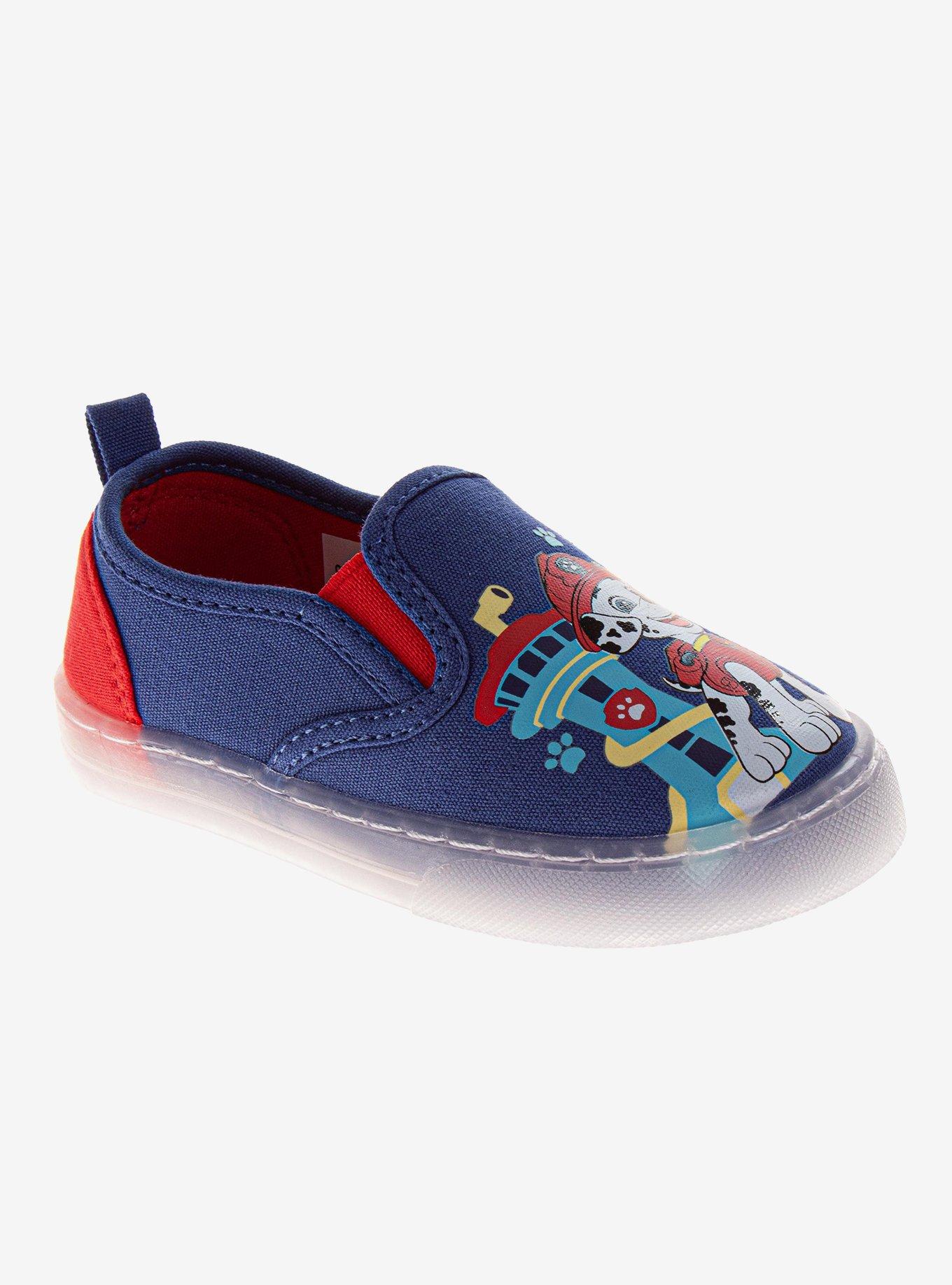 Paw Patrol Rescue Team Slip-On Canvas Toddler & Little Kid Sneakers, BLUE, alternate