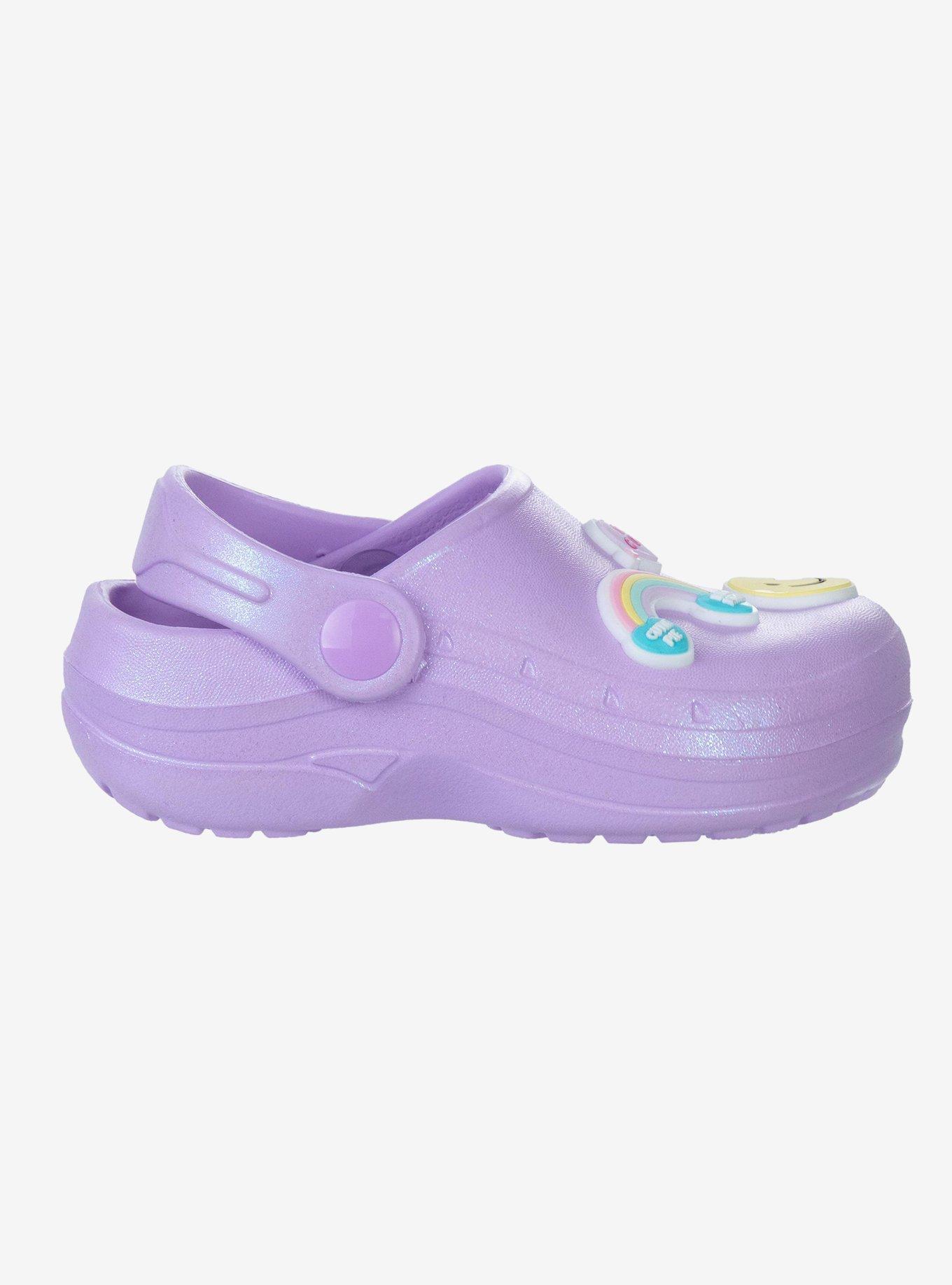 Sweethearts Candy & Rainbow Cheerful Slip-On Girls Toddler Clogs, , hi-res