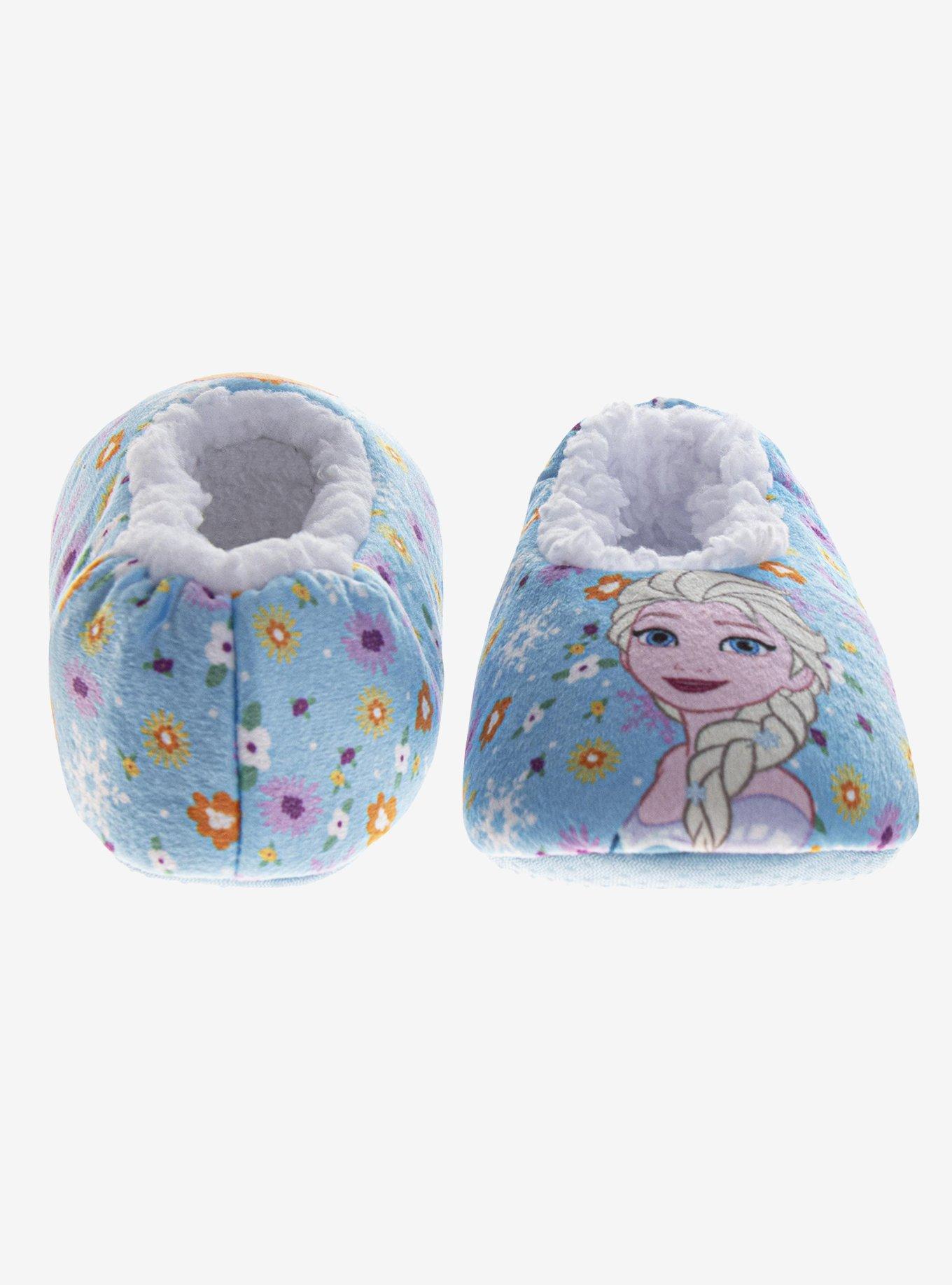 Disney Frozen Elsa Cozy Toddler & Little Kid Slippers, BLUE, alternate