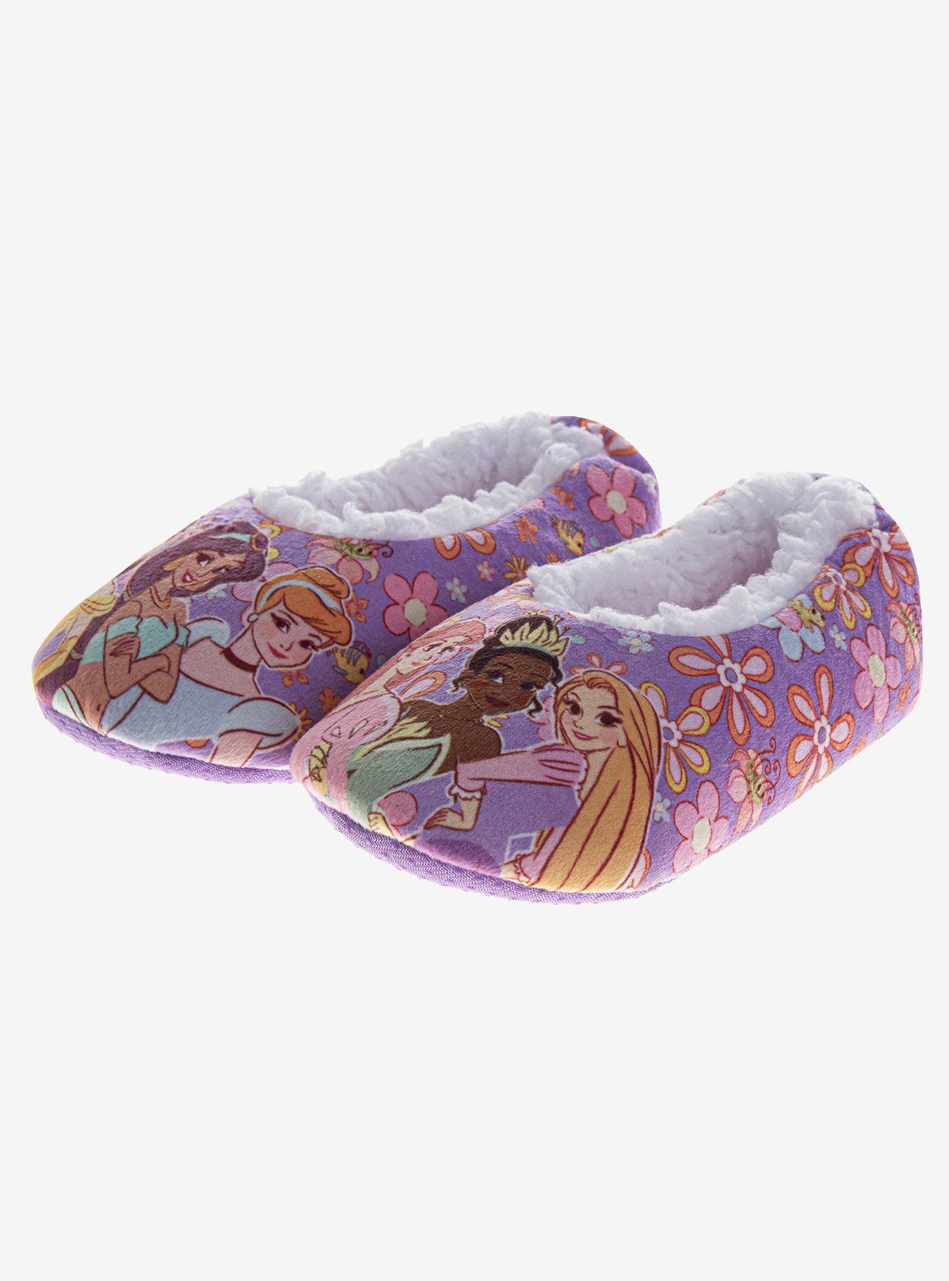 Disney Princess Cozy Plush Toddler & Little Kid Slippers, PINK, alternate