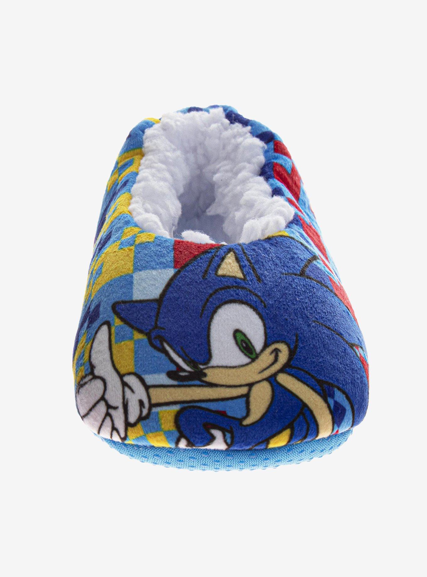 Sonic The Hedgehog Slip-On Toddler & Little Kid Slippers, BLUE, alternate