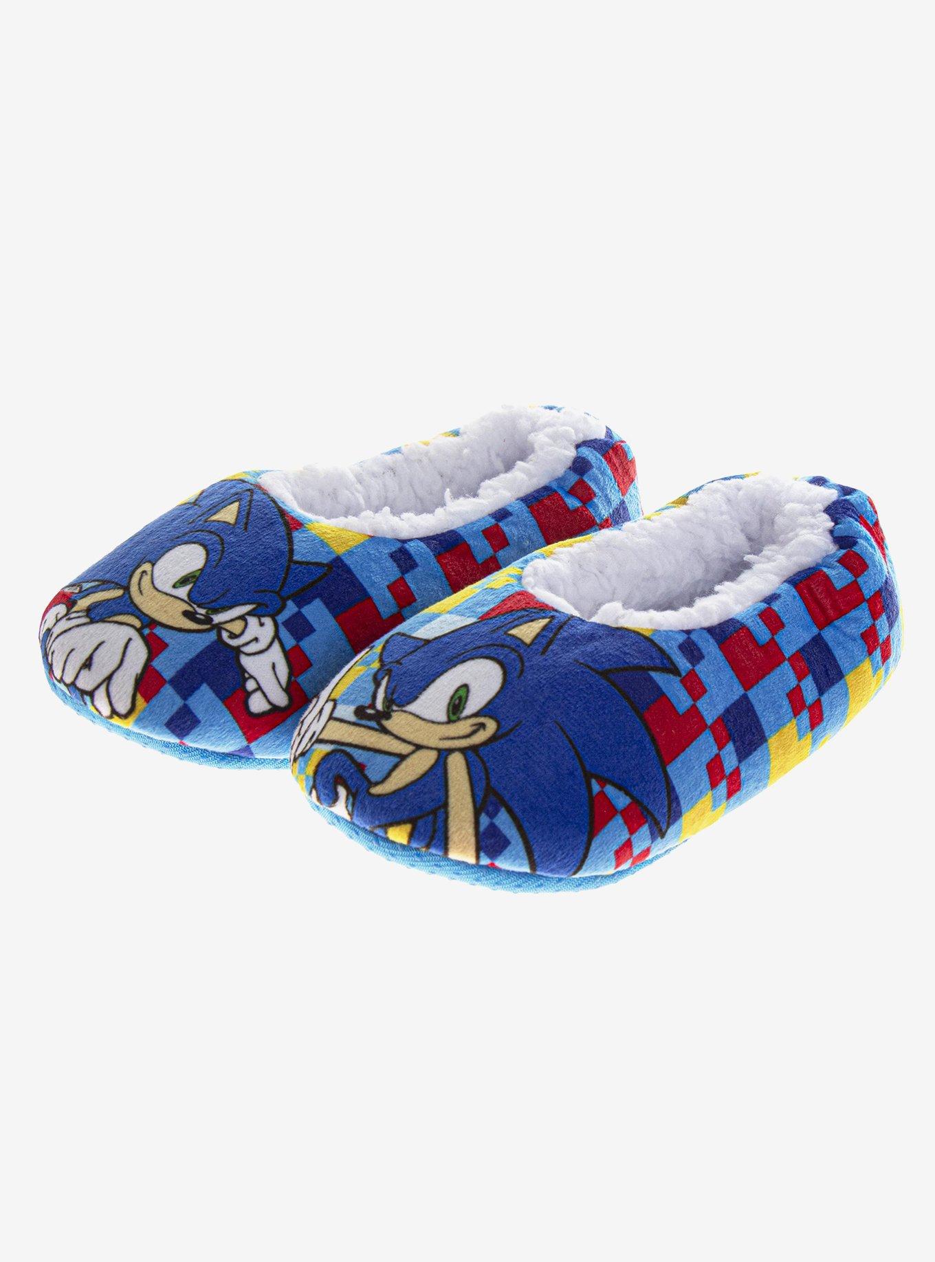 Sonic The Hedgehog Slip-On Toddler & Little Kid Slippers, BLUE, alternate