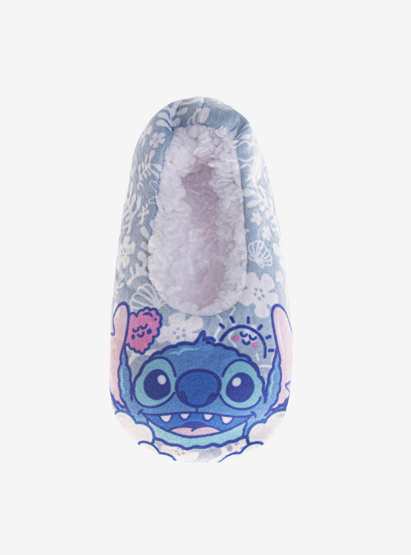 Disney Lilo & Stitch Blue Fleece Toddler & Little Kid Slippers, BLUE, alternate