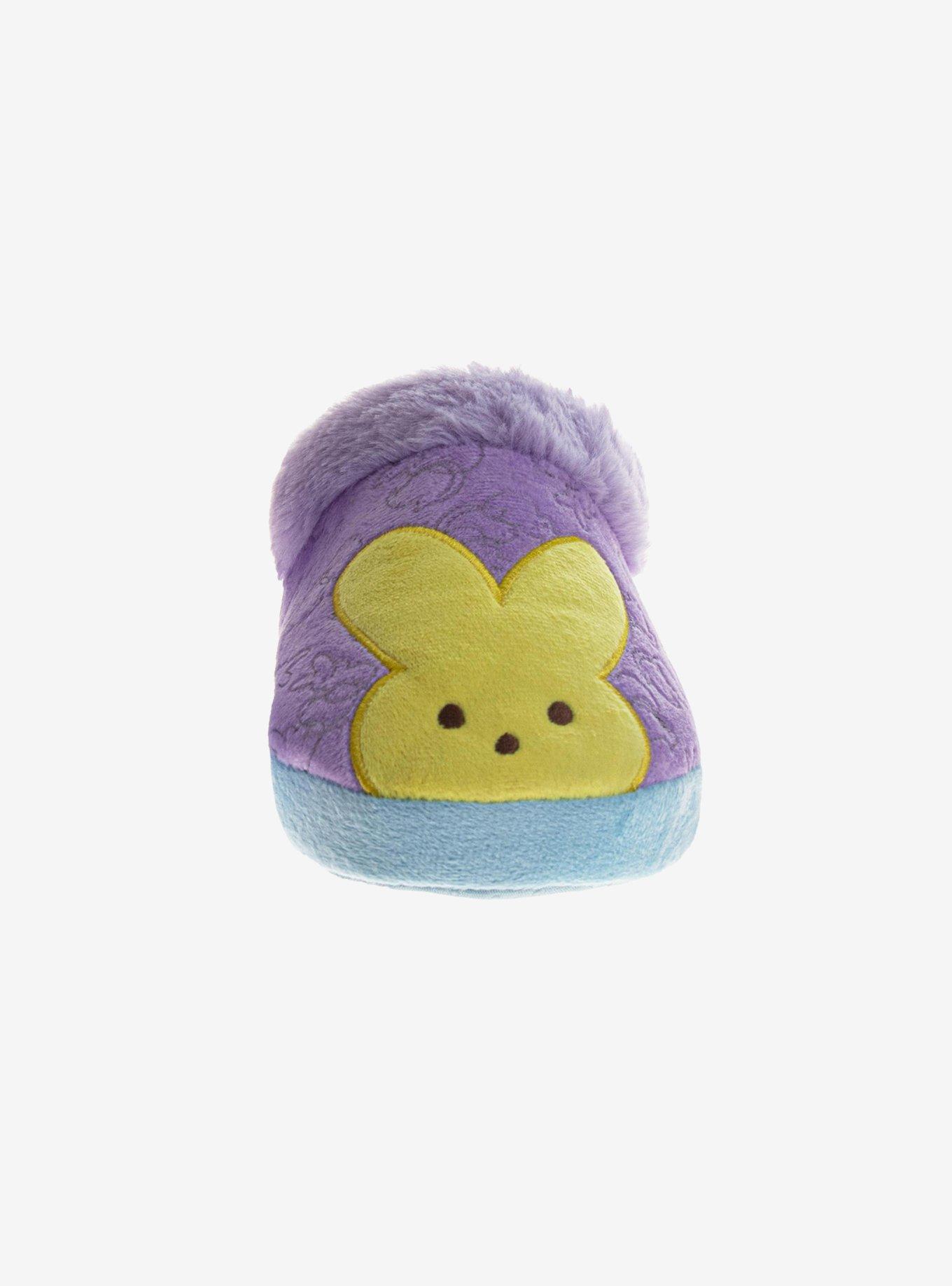 Peeps Dual Size Plush Ladies Slippers, PURPLE, alternate