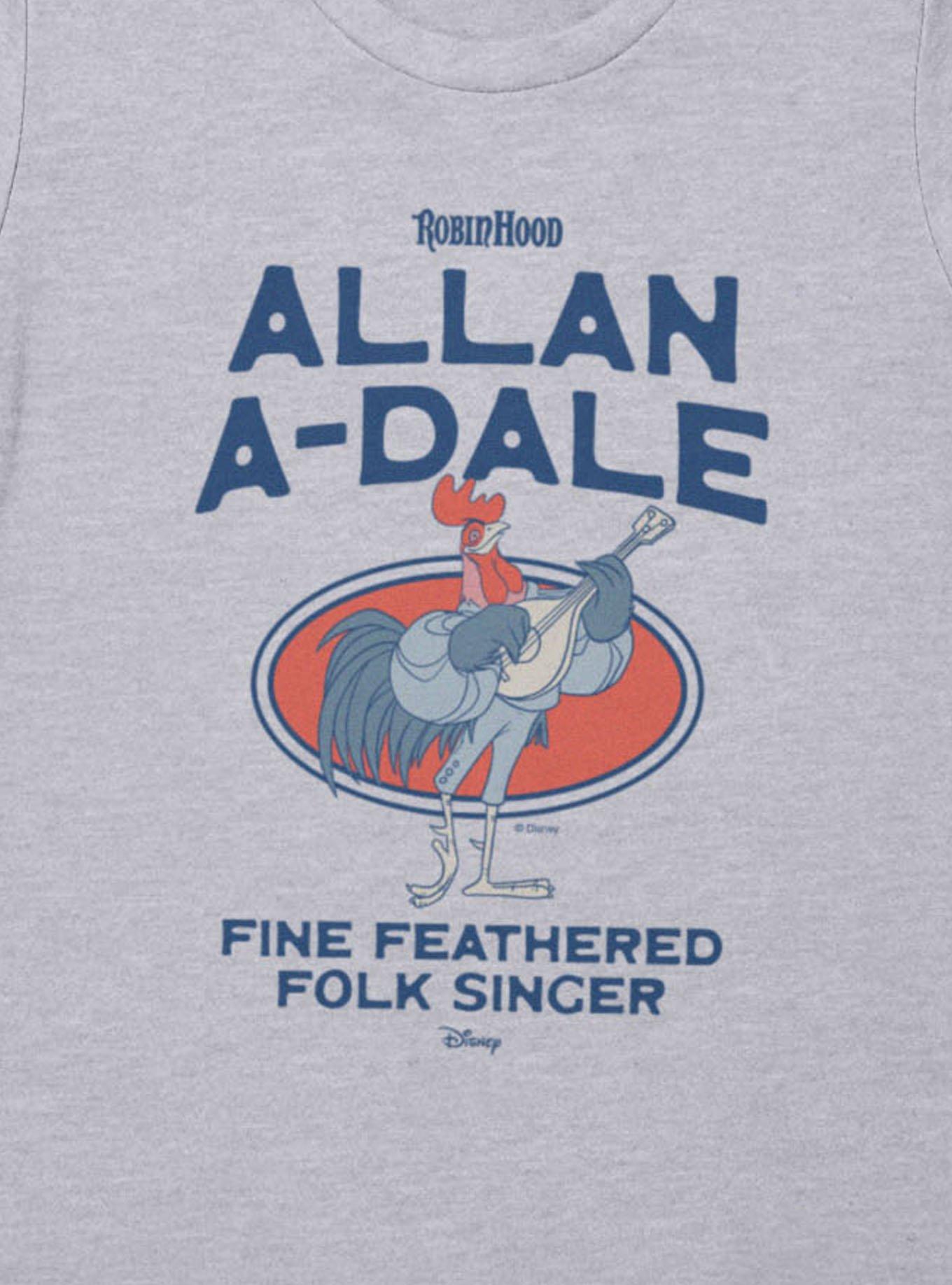 Disney Robin Hood Fine Feathered Allan A-Dale Womens T-Shirt, , hi-res