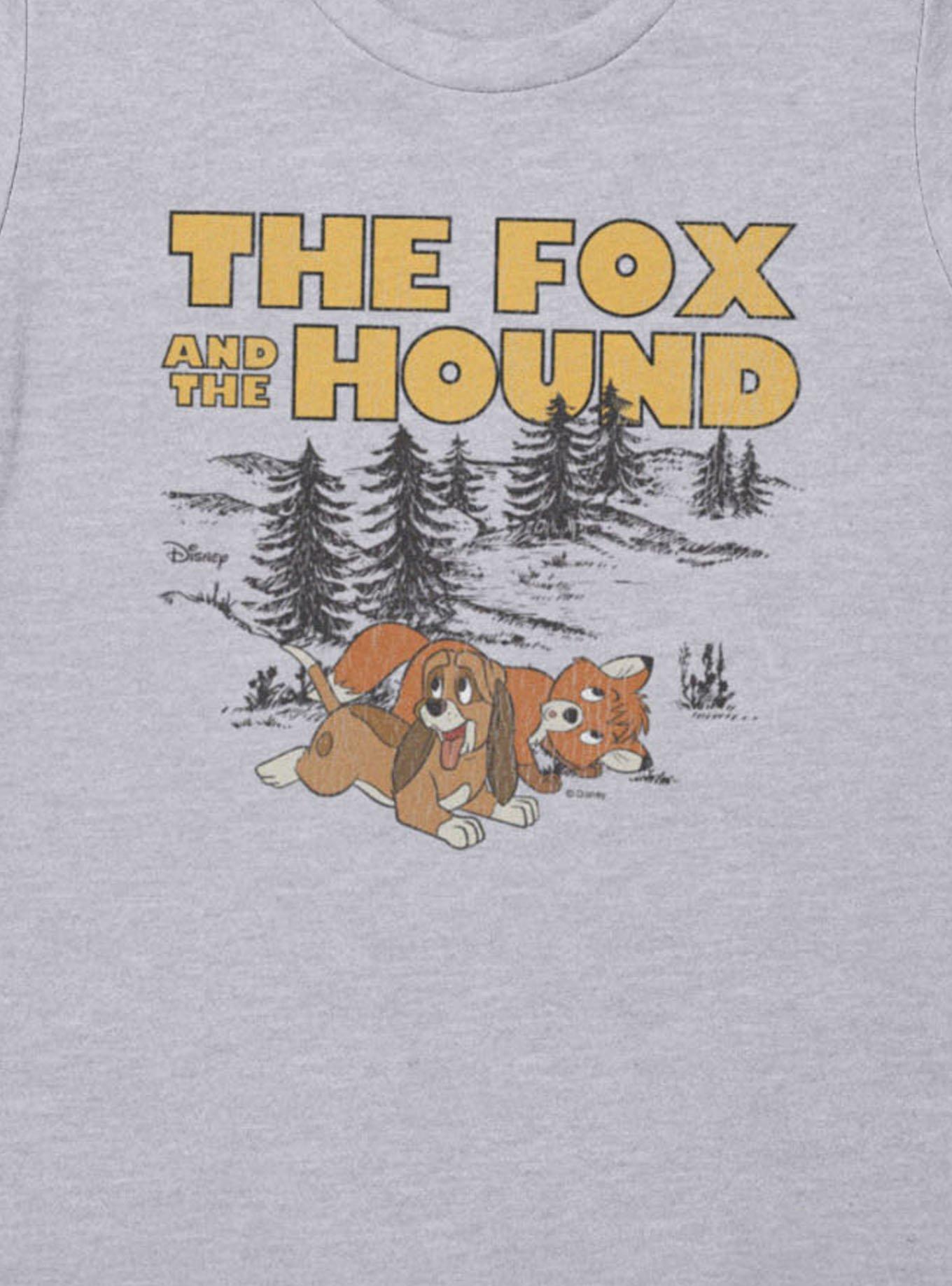 Disney The Fox And The Hound Playful Tod And Copper Womens T-Shirt, , hi-res