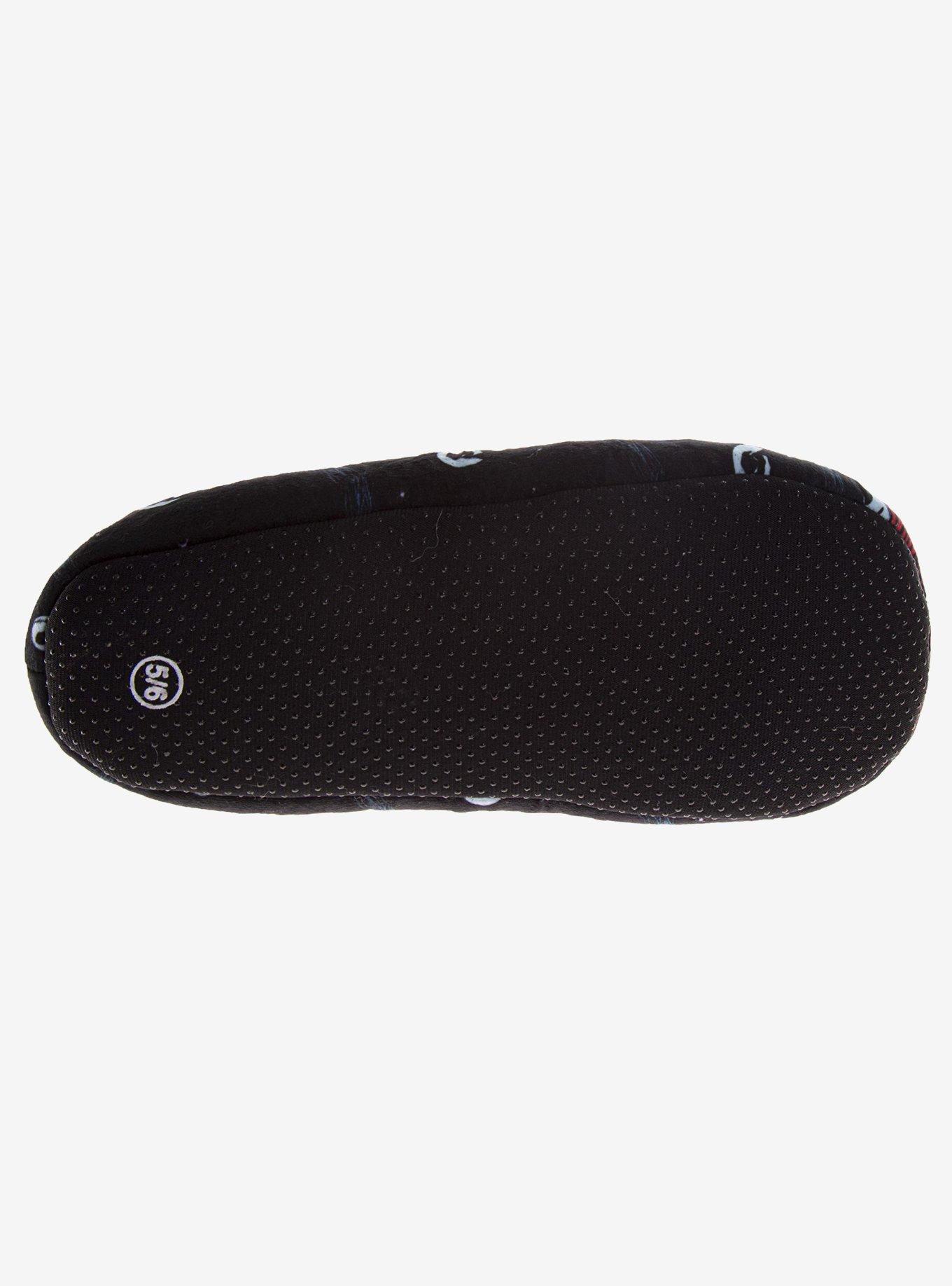 Disney Nightmare Before Christmas Jack & Sally Plush Women's Slippers