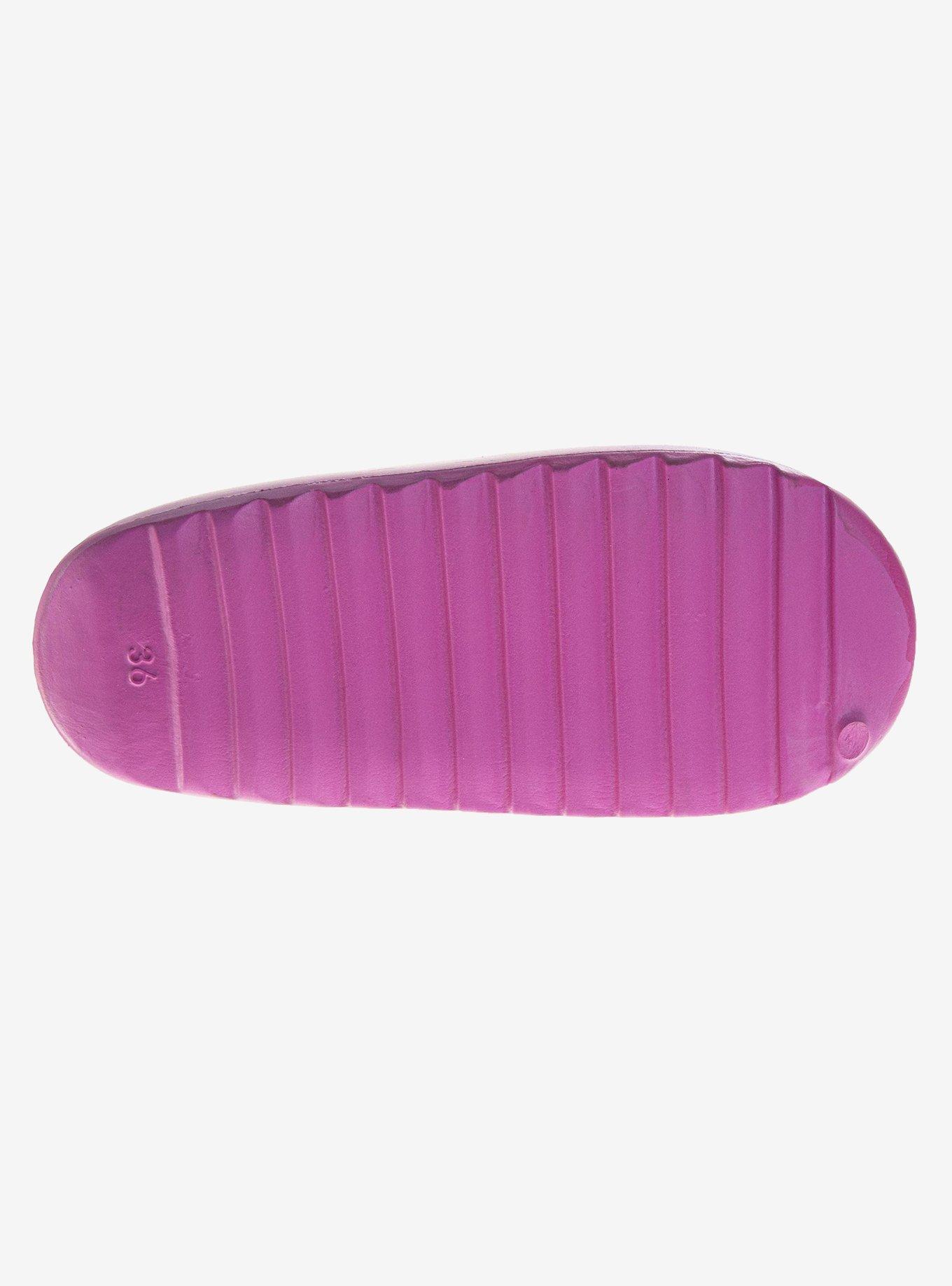 Peeps Lightweight Slip-On Dual Size Ladies Slides, PINK, alternate - view 5