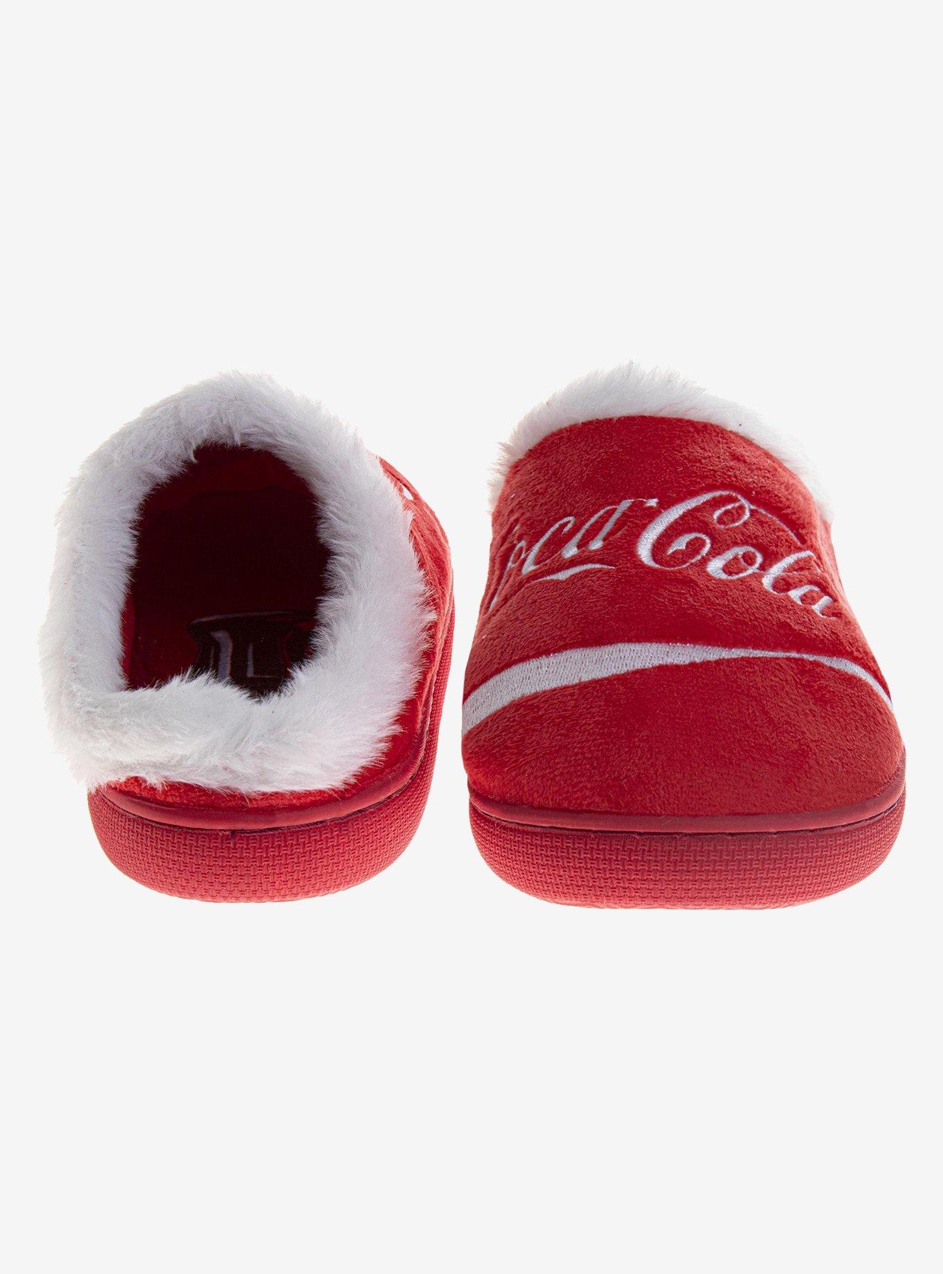 Coca-Cola Classic Script Cozy Softlined Men Slippers