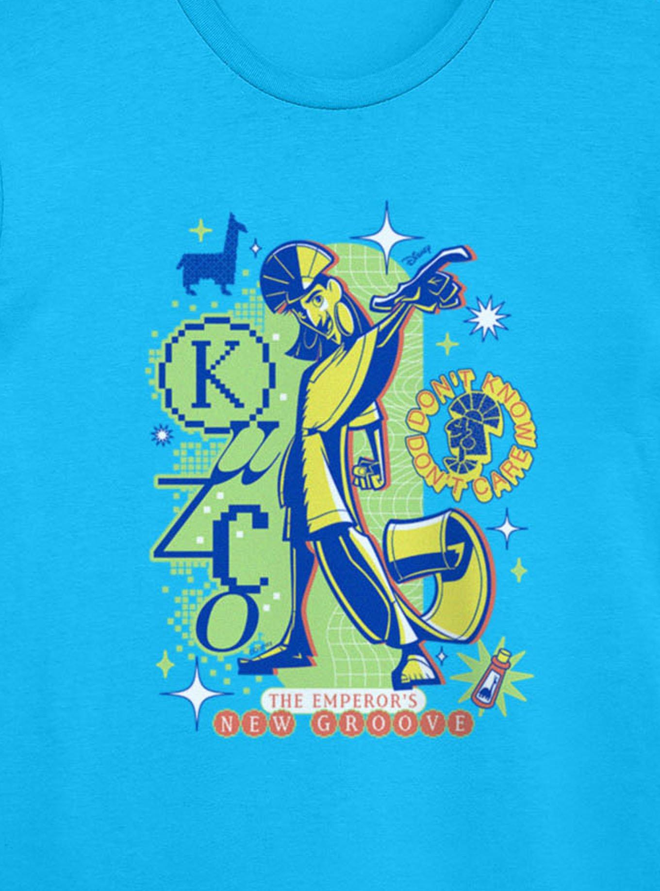 Disney The Emperor's New Groove Disco Kuzco Don't Know Don't Care T-Shirt, , hi-res