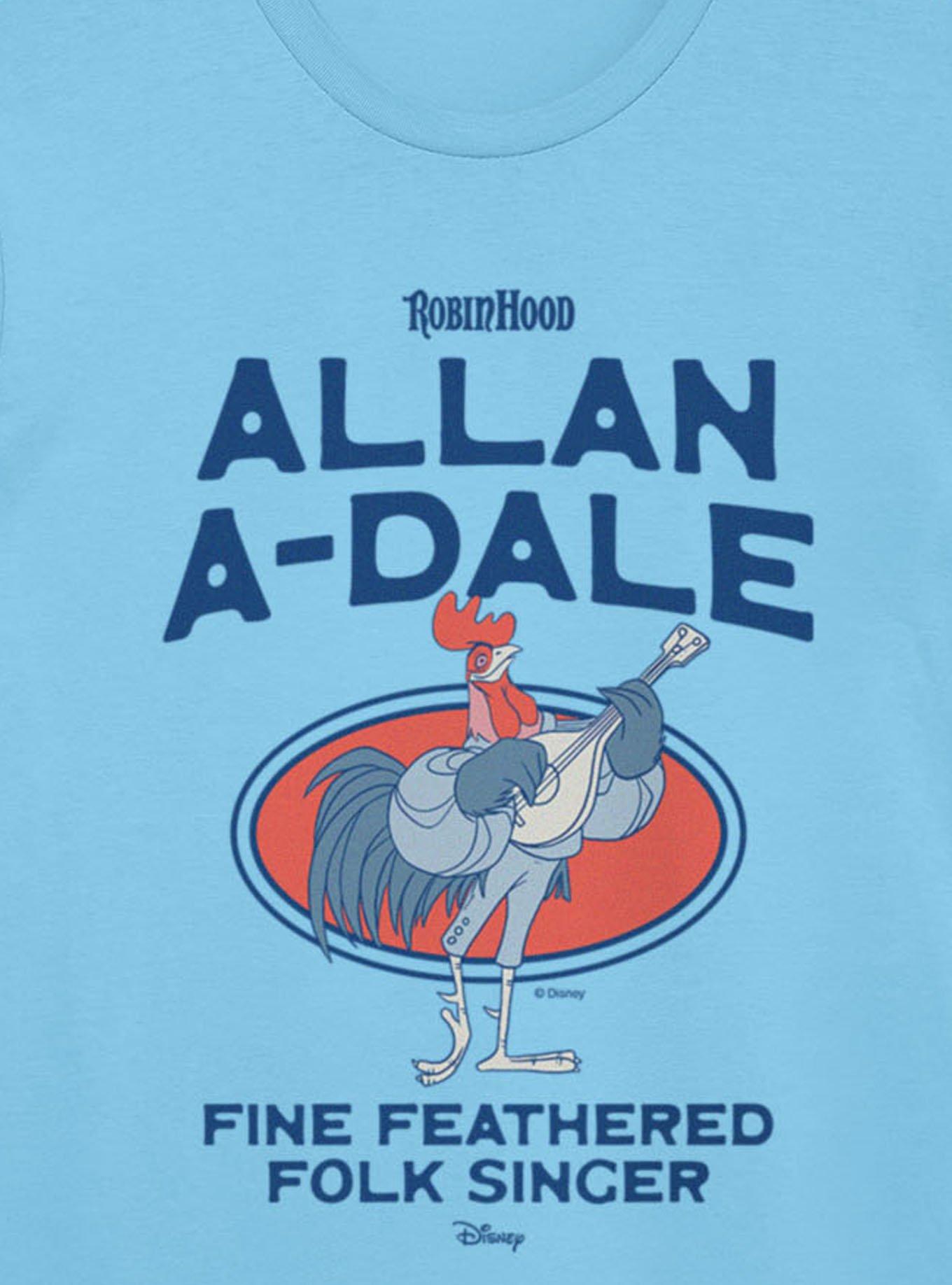Disney Robin Hood Fine Feathered Allan A-Dale T-Shirt, , hi-res