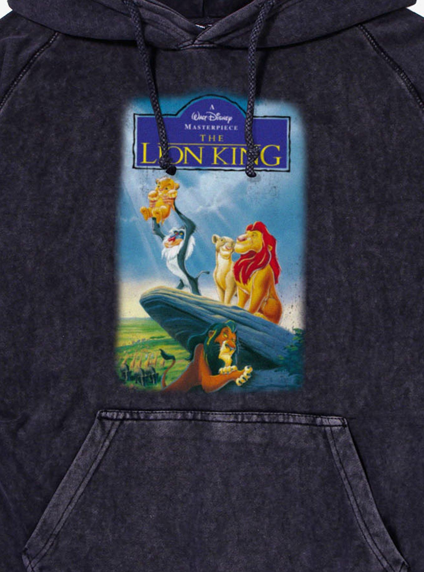 Disney The Lion King Classic Movie Cover Mineral Wash Hoodie, , hi-res