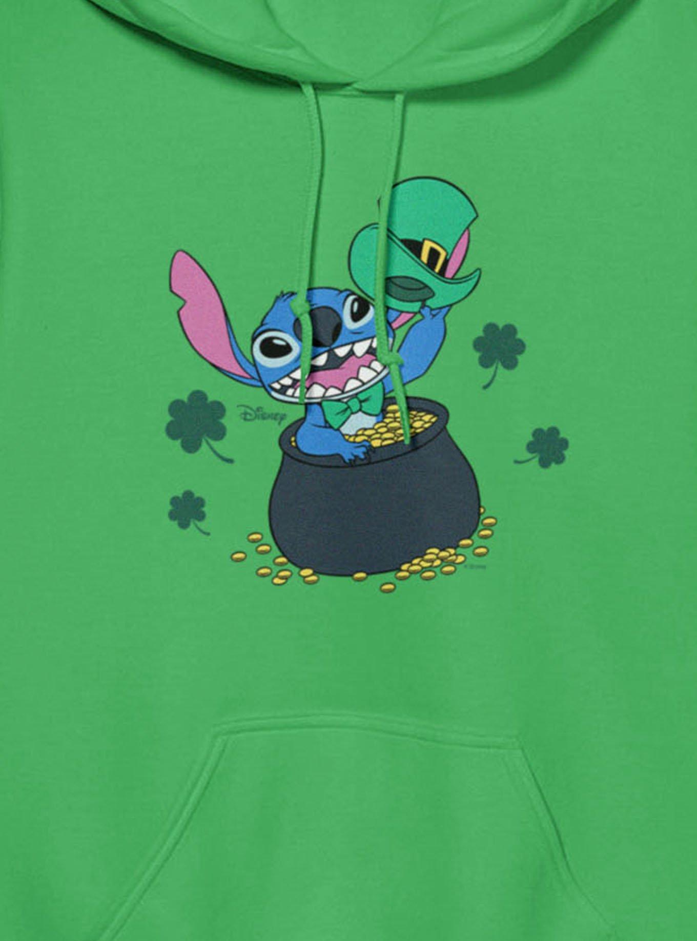 Disney Lilo And Stitch St. Patrick's Pot Of Gold Hoodie, , hi-res