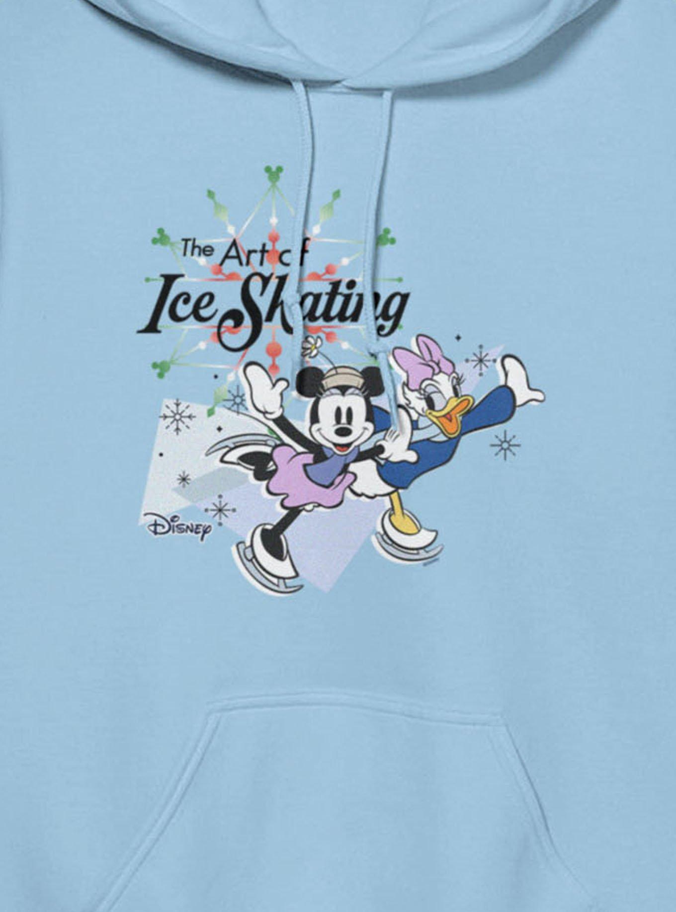 Disney Minnie Mouse And Daisy Duck The Art Of Ice Skating Hoodie, , hi-res