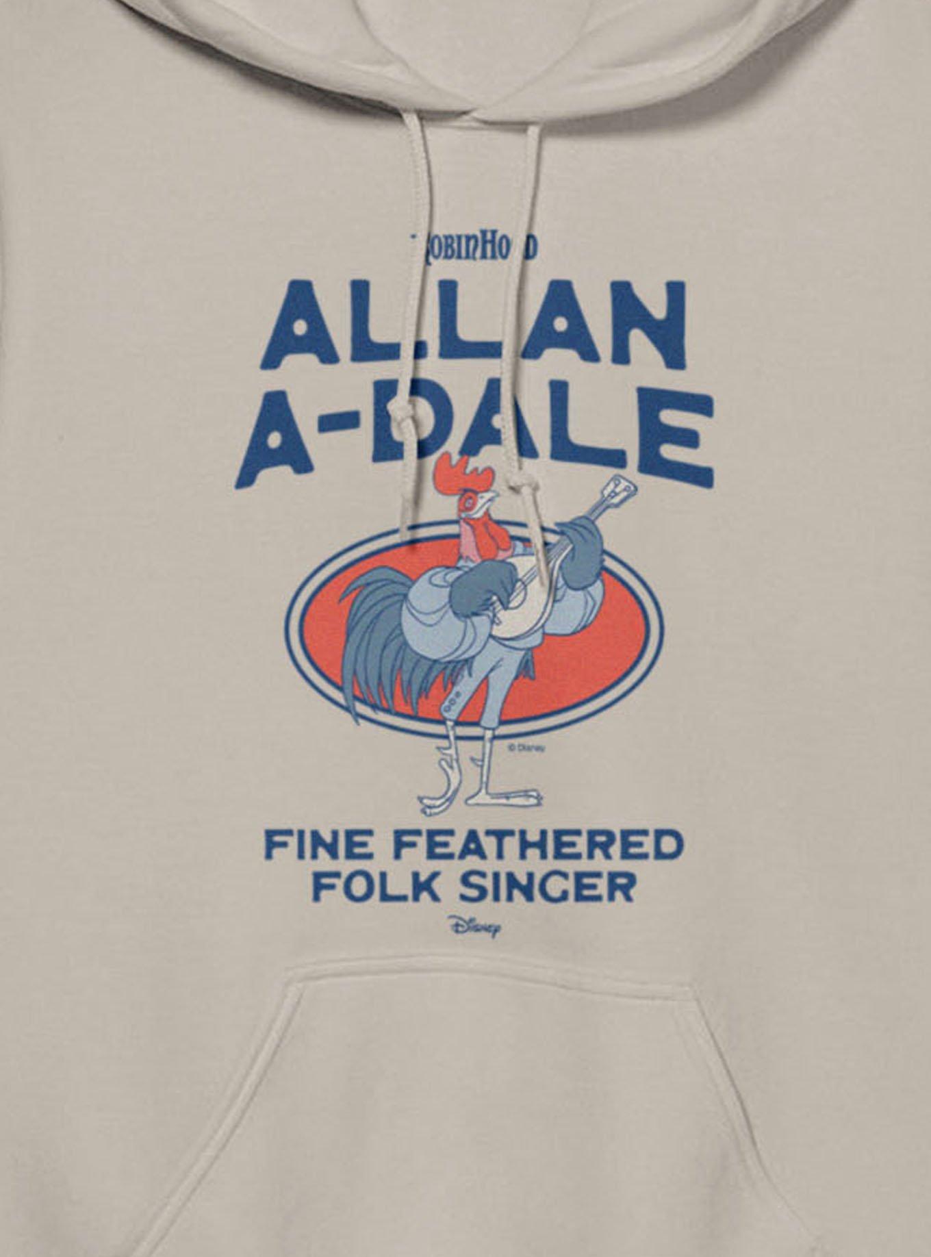 Disney Robin Hood Fine Feathered Allan A-Dale Hoodie, , hi-res
