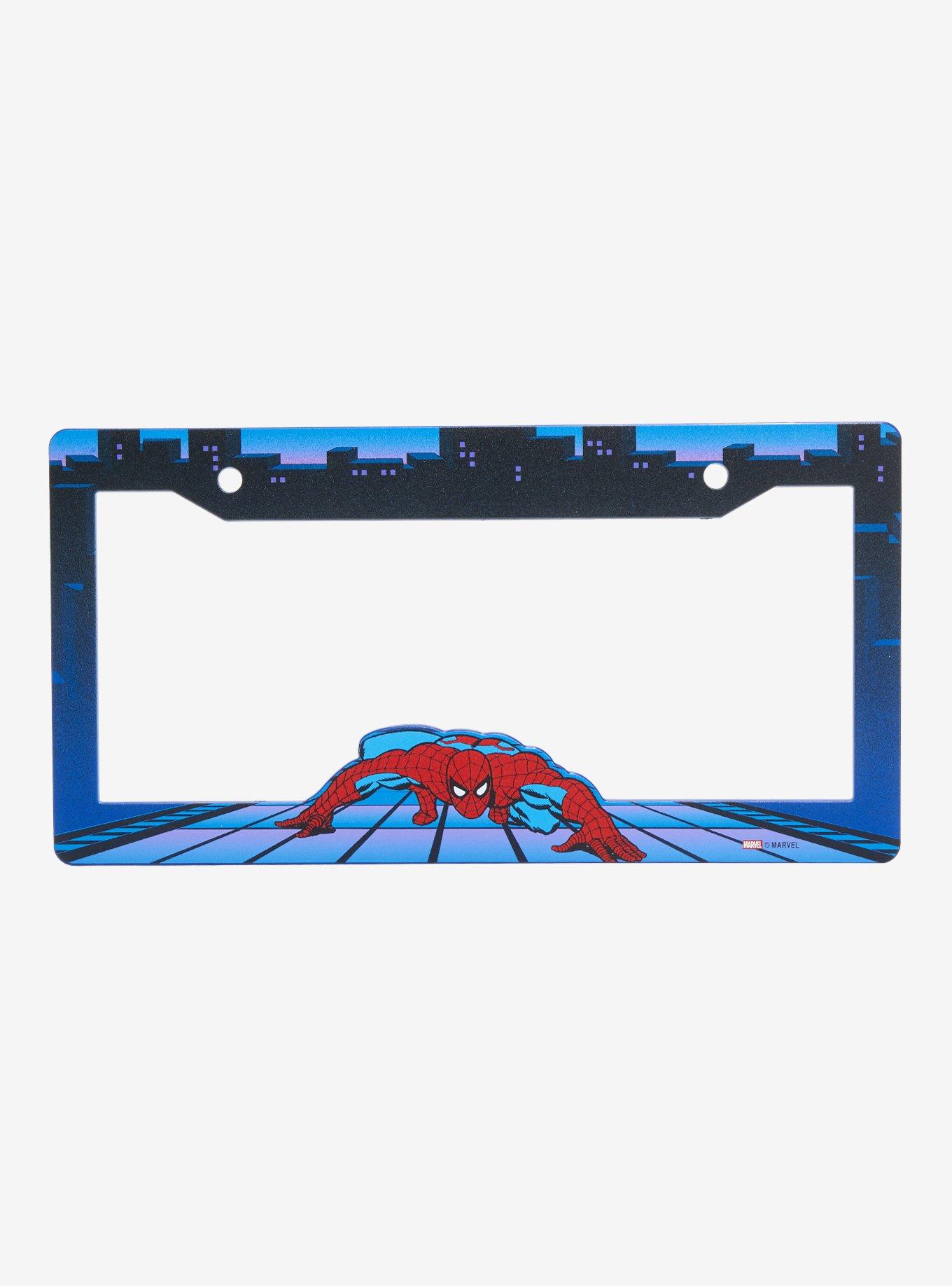 Marvel Spider-Man Crawling License Plate Frame - BoxLunch Exclusive, , hi-res