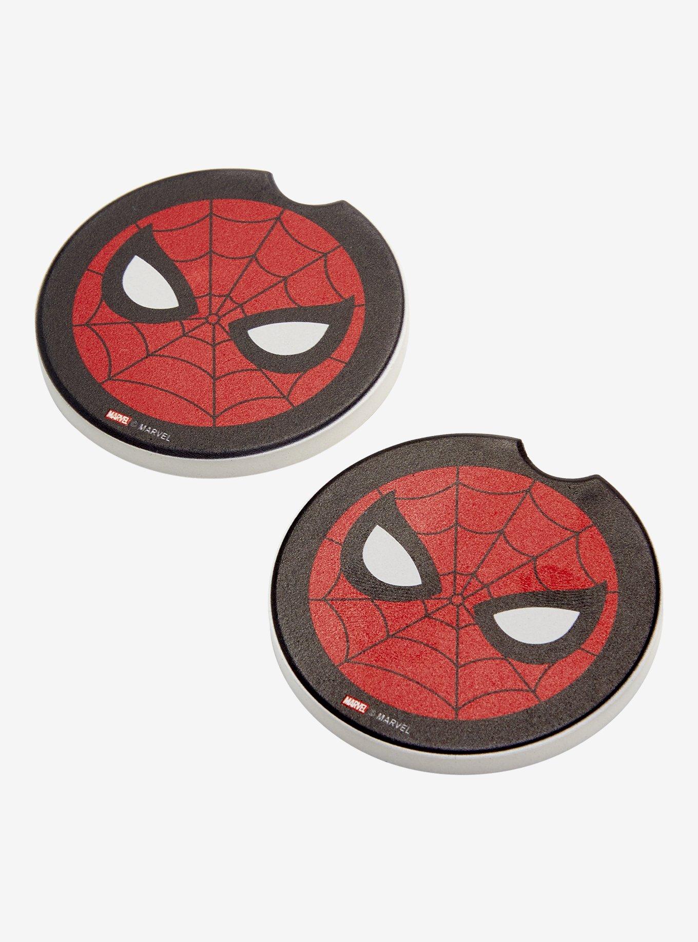 Marvel Spider-Man Mask Ceramic Car Coaster Set - BoxLunch Exclusive