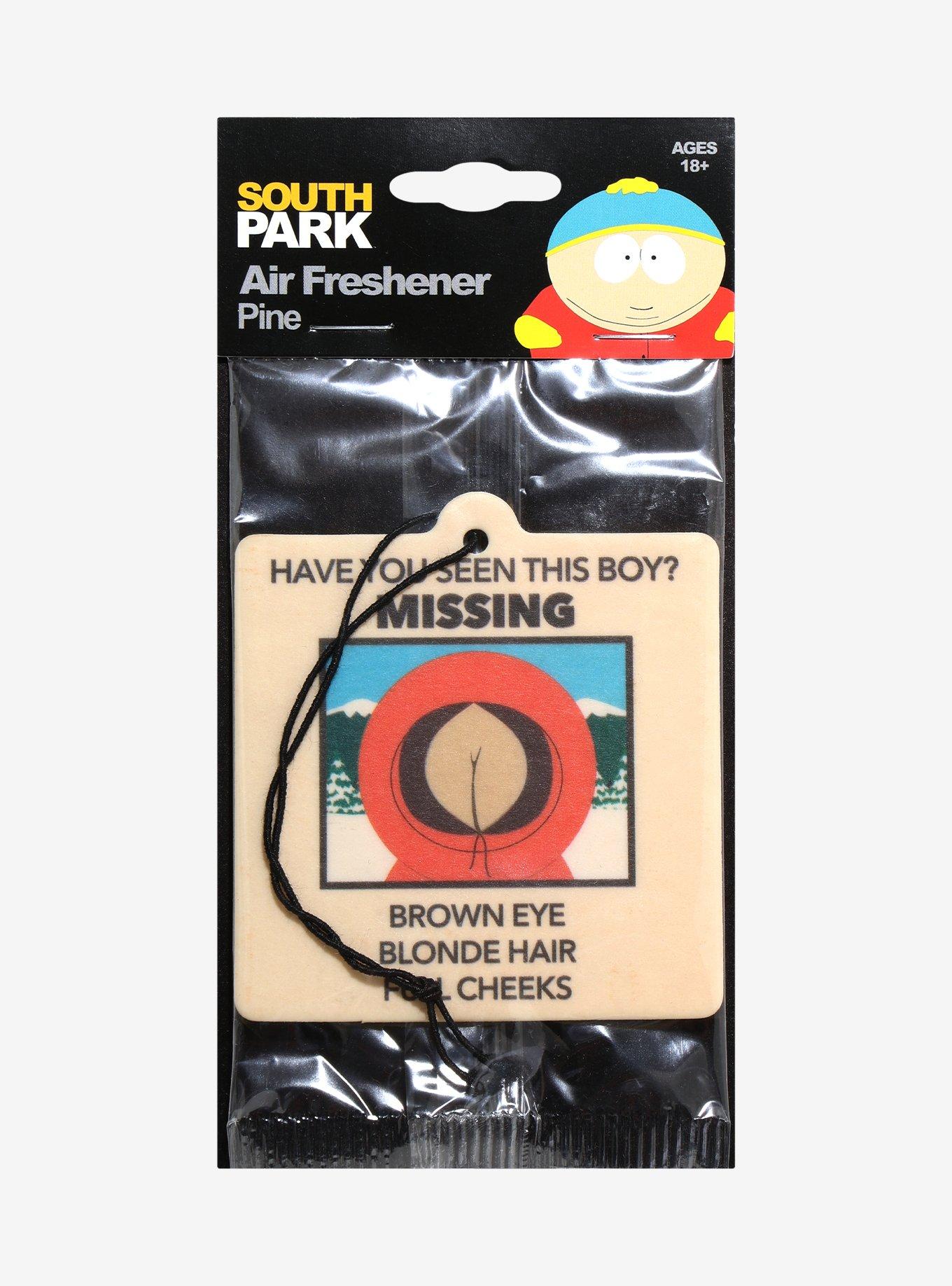 South Park Missing Poster Pine Scented Air Freshener &mdash; BoxLunch Exclusive, , hi-res