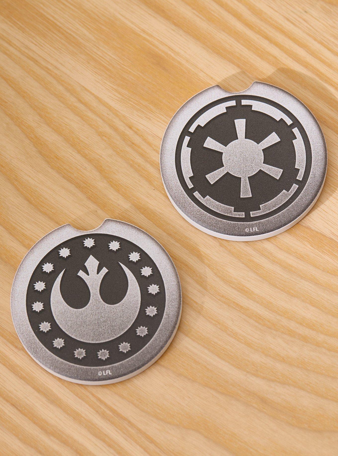 Star Wars Symbol Car Coaster Set