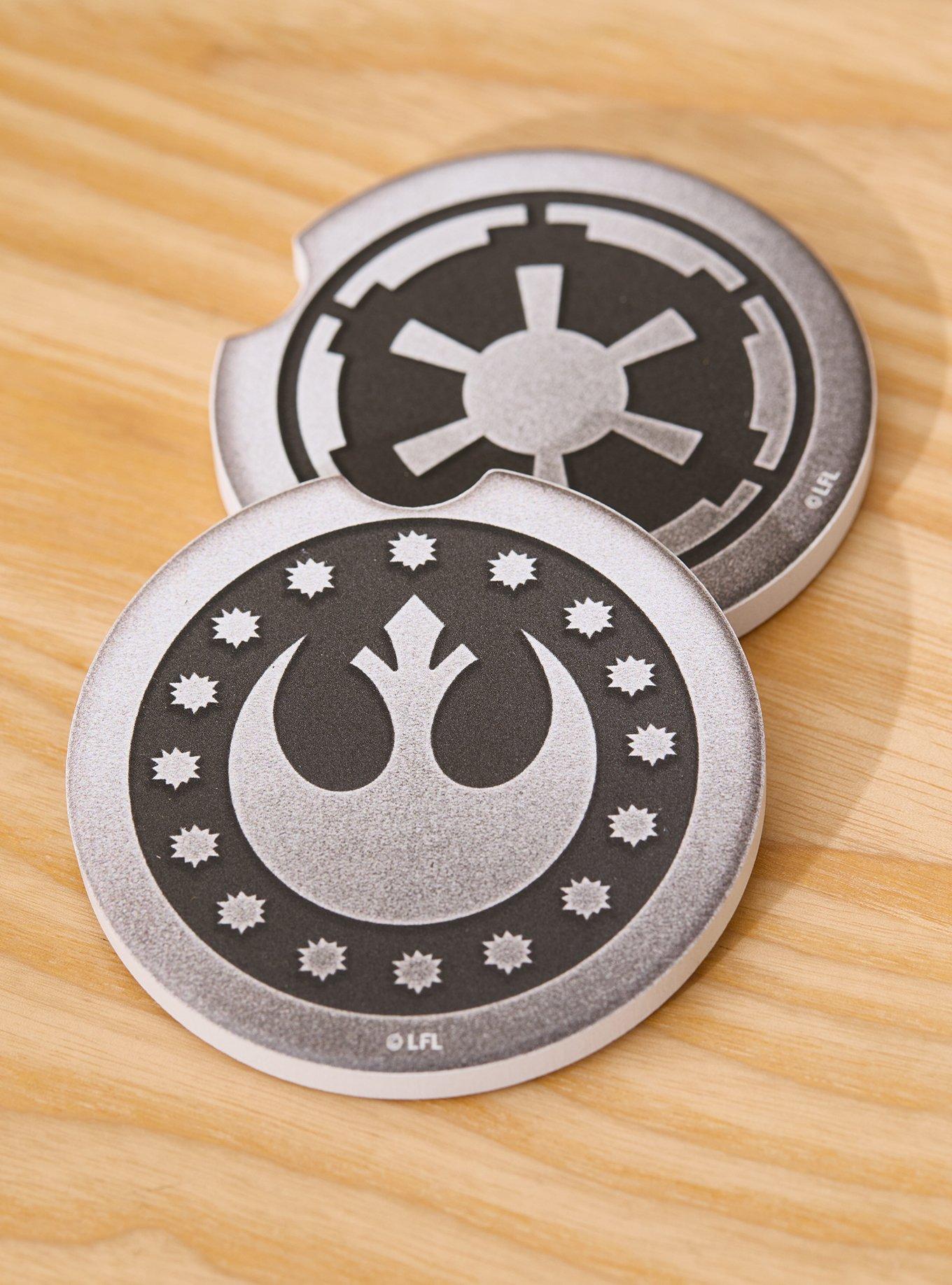Star Wars Symbol Car Coaster Set, , alternate - view 3