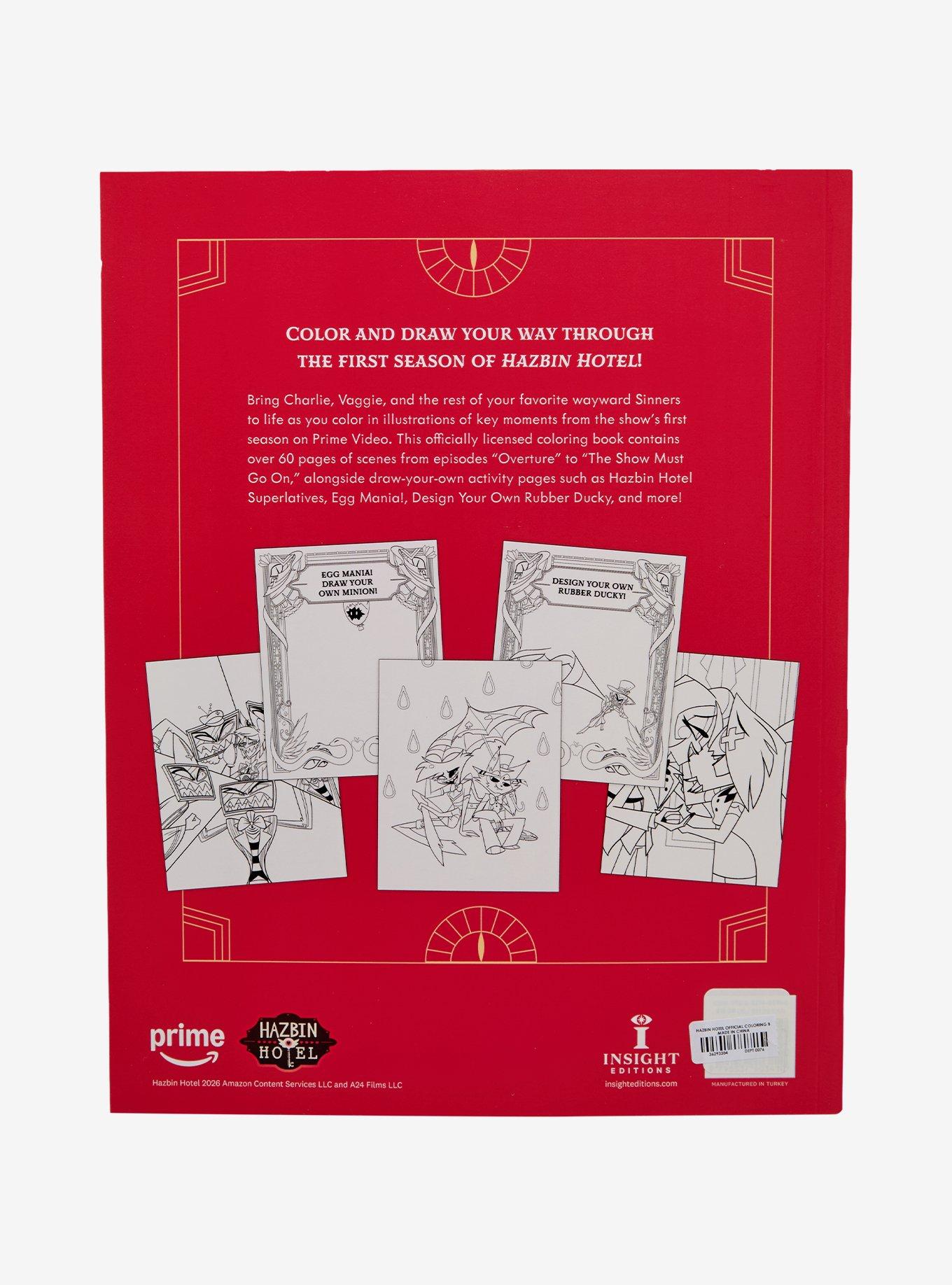 Hazbin Hotel The Official Coloring Book, , hi-res