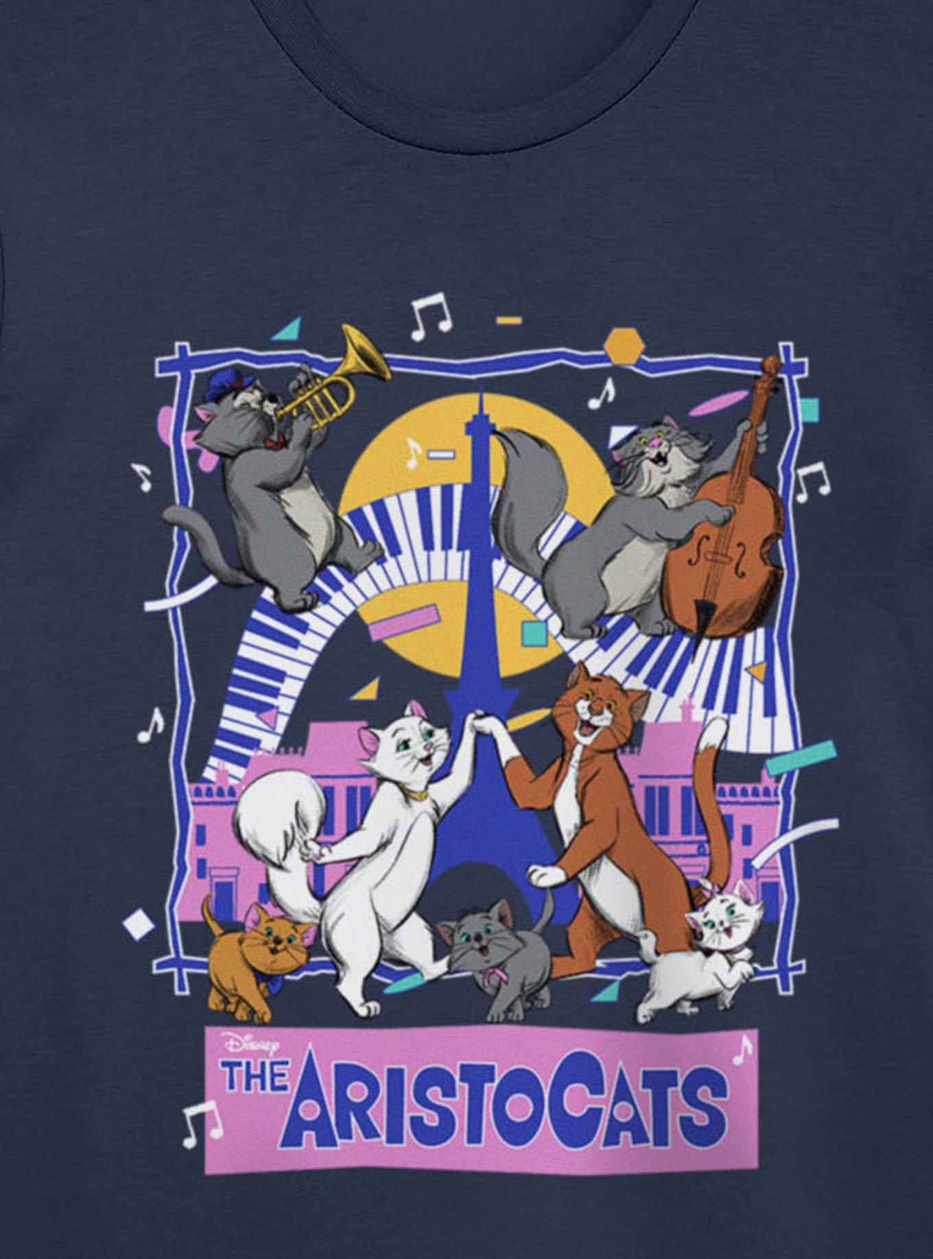 Disney The Aristocats Cat Jazz Music T-Shirt, , hi-res