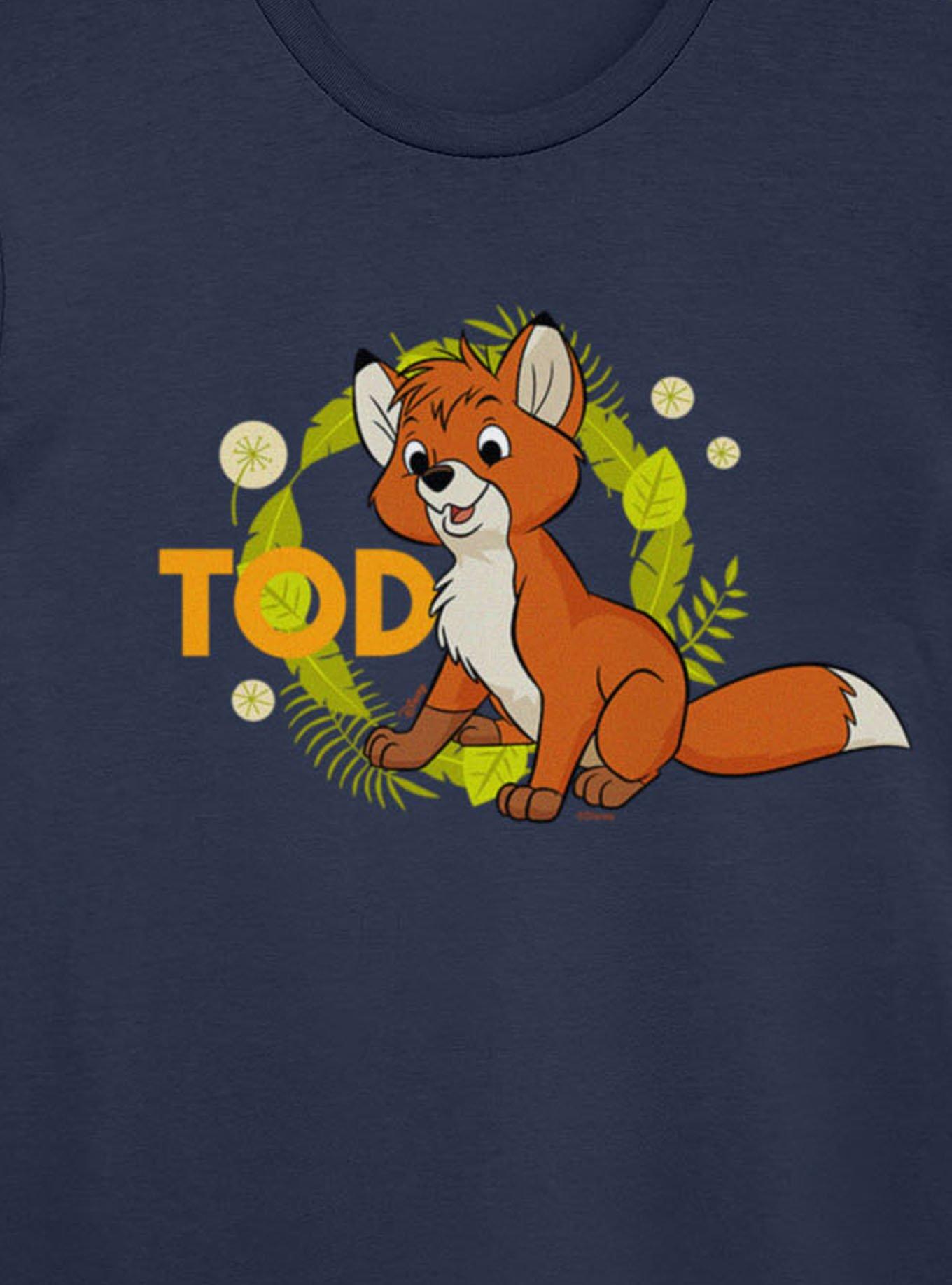 Disney The Fox And The Hound Tod Wreath T-Shirt, , hi-res
