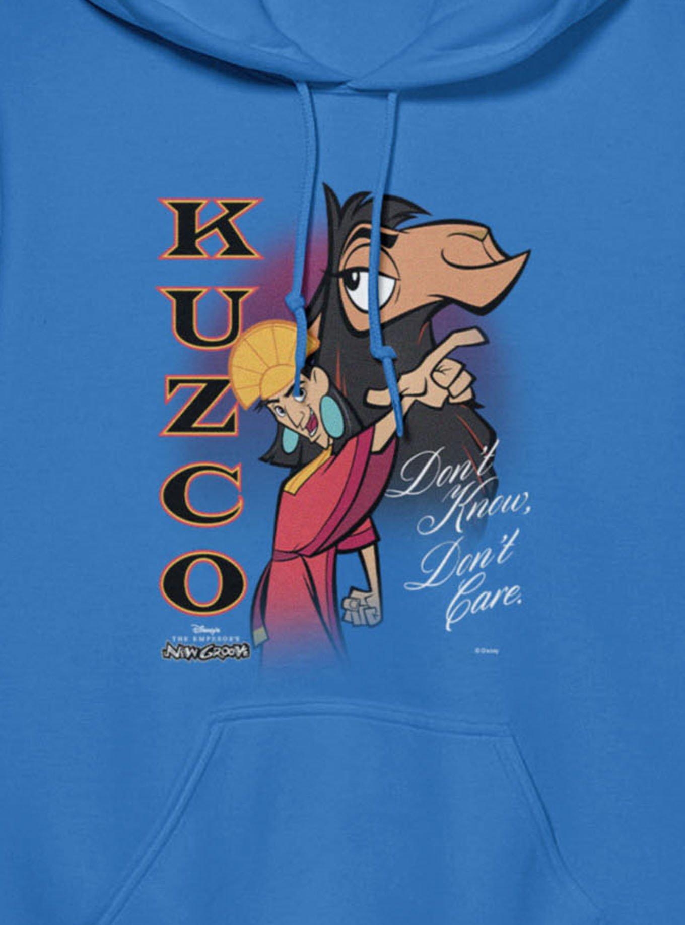 Disney The Emperor's New Groove Kuzco Spirit Don't Know Don't Care Hoodie, , hi-res