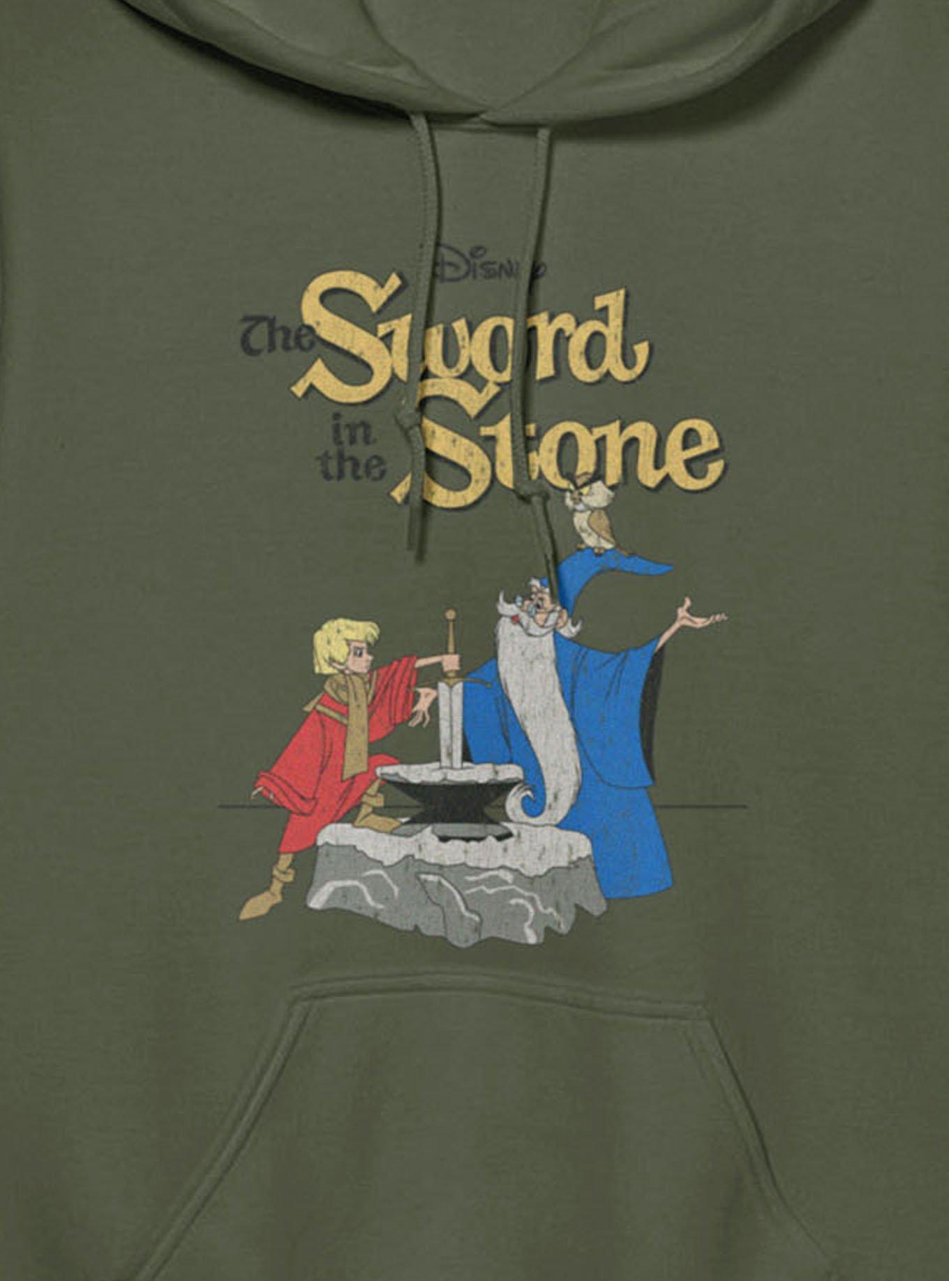 Disney The Sword In The Stone Poster Arthur And Merlin Hoodie, , hi-res