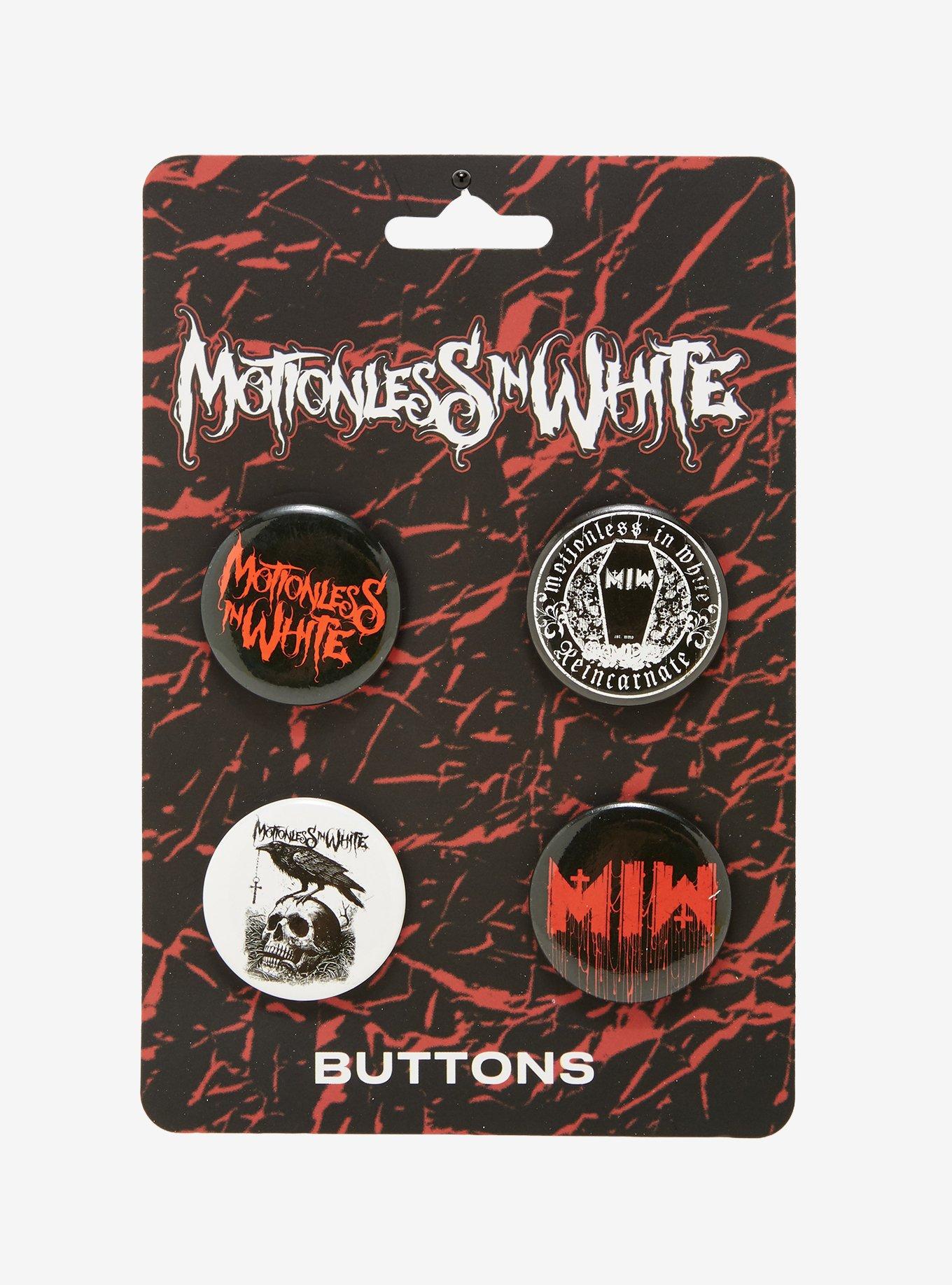 Motionless In White Icons Button Pack, , hi-res