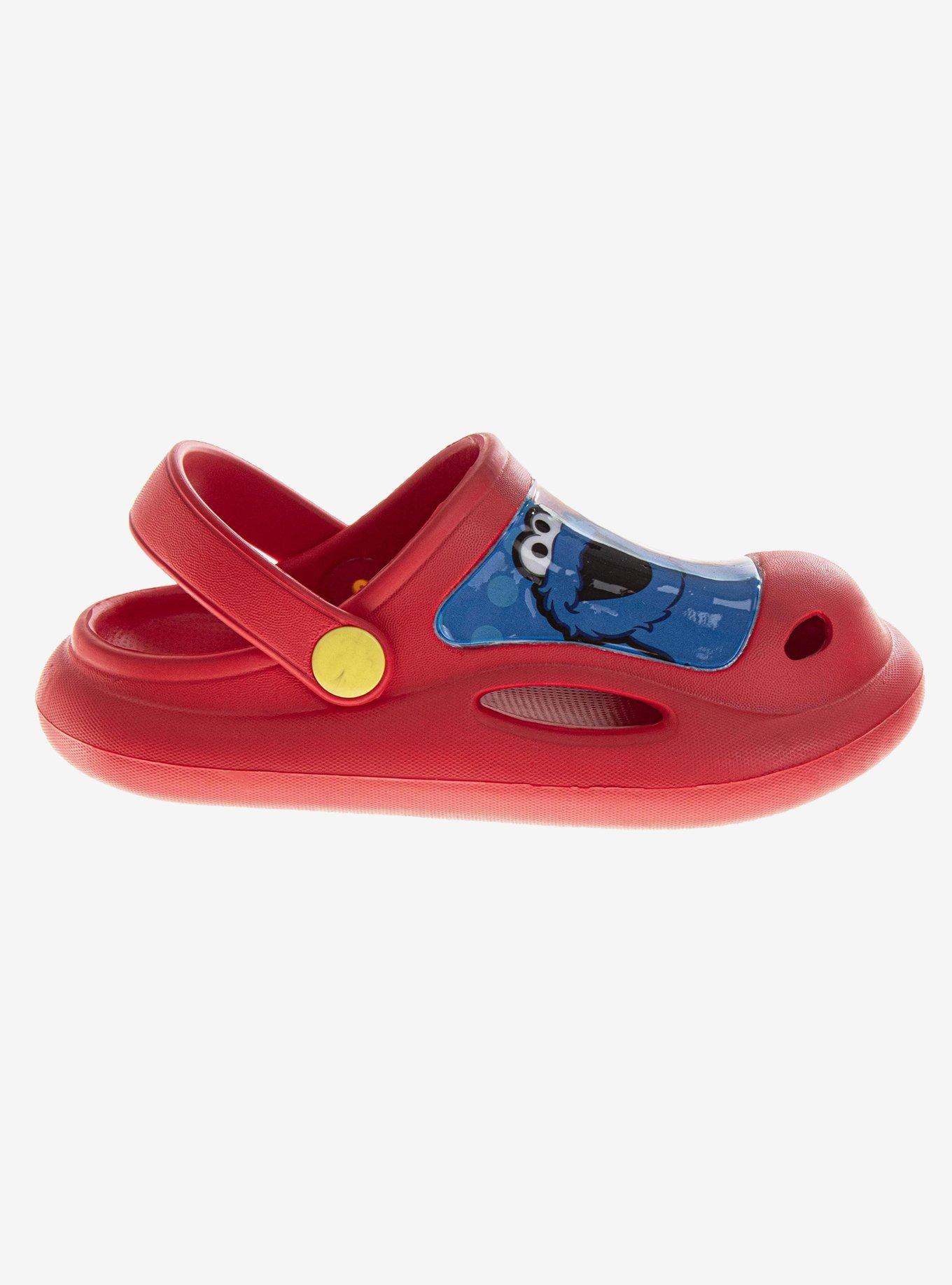 Sesame Street Slip-On Toddler & Little Kid Clogs Red, , hi-res