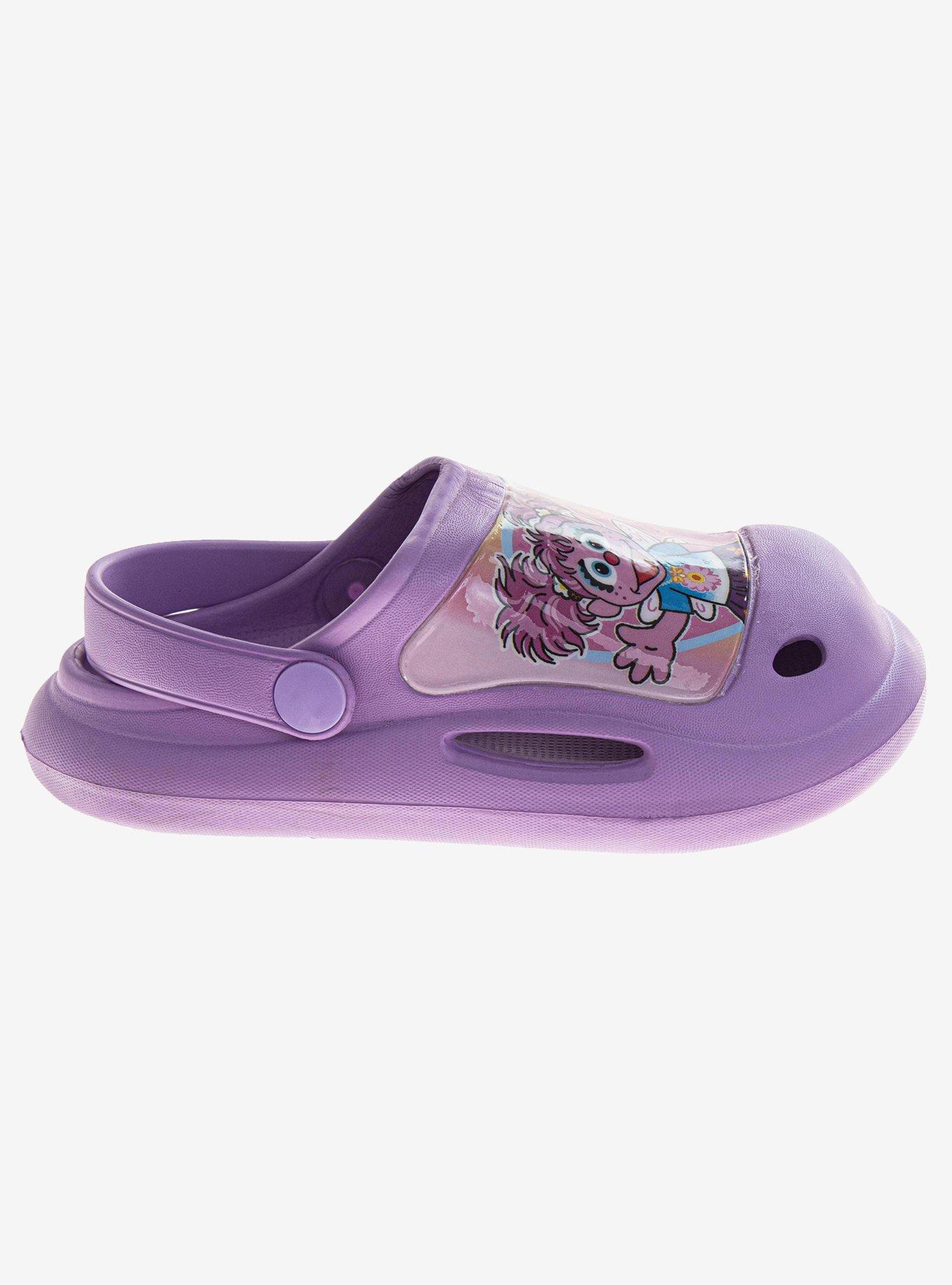 Sesame Street Slip-On Toddler & Little Kid Clogs Purple, , hi-res