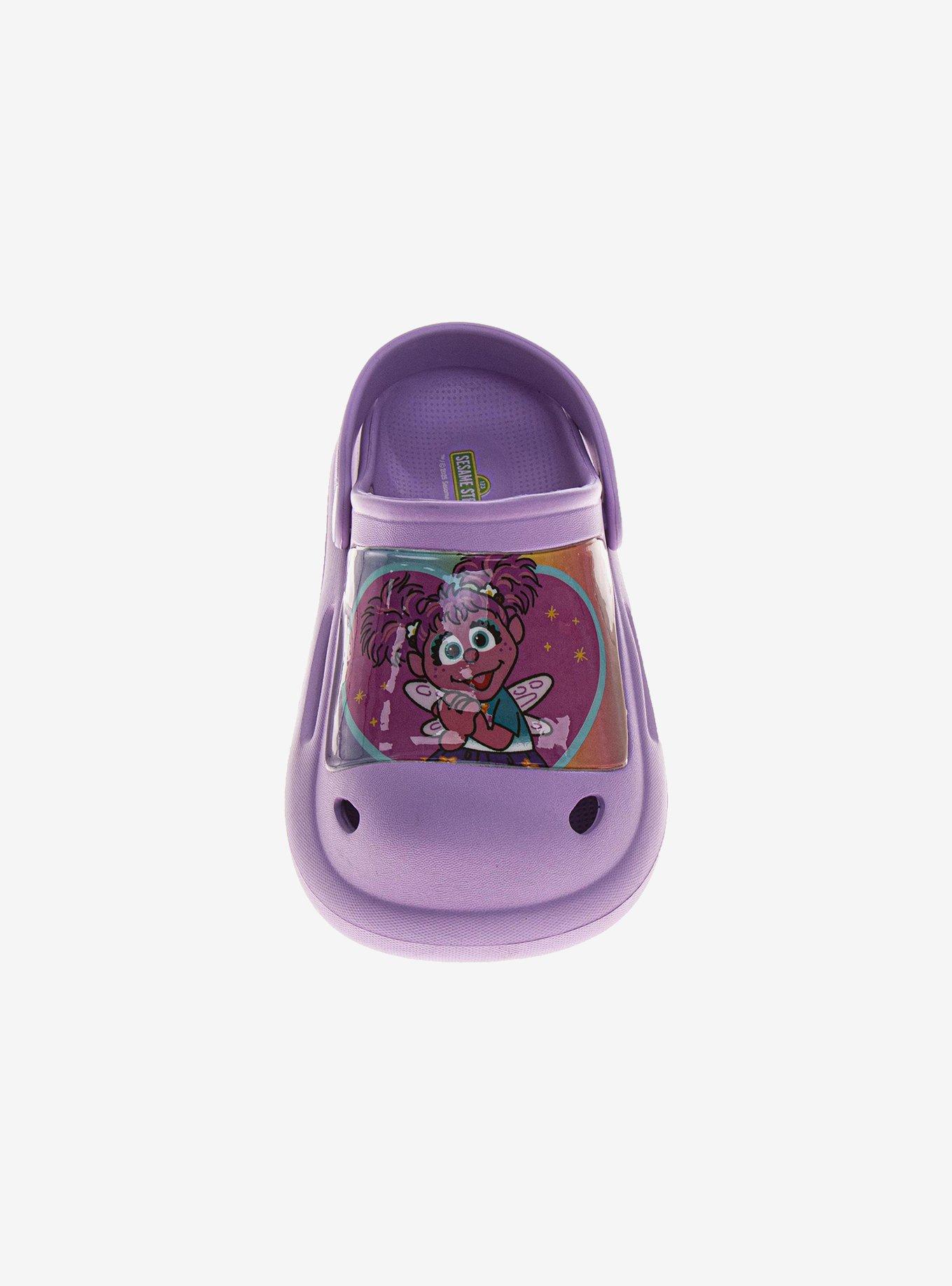 Sesame Street Slip-On Toddler & Little Kid Clogs Purple, PURPLE, alternate - view 3