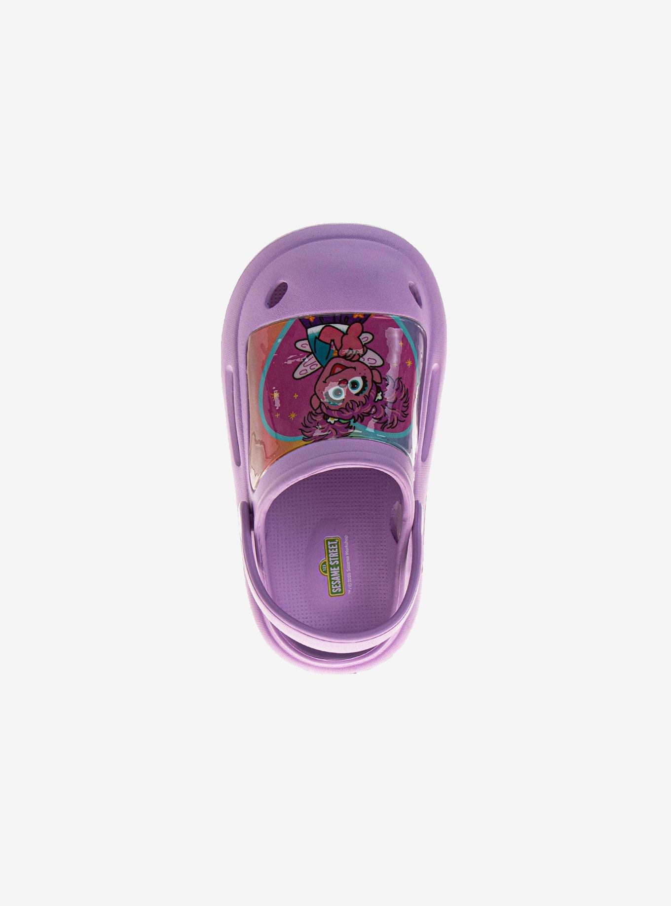 Sesame Street Slip-On Toddler & Little Kid Clogs Purple, PURPLE, alternate - view 4