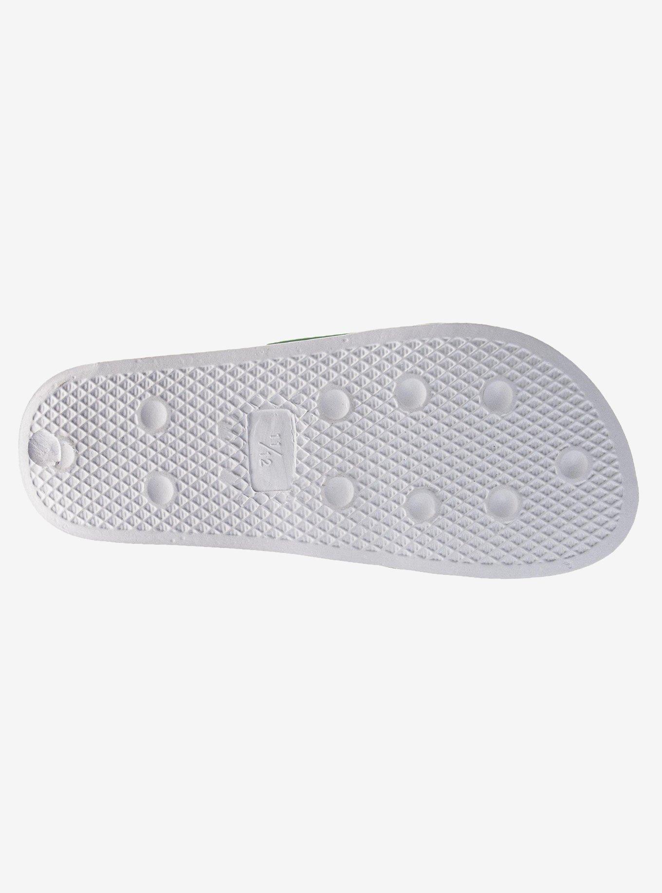 Sprite Logo Slides Men Sandals, GREEN, alternate