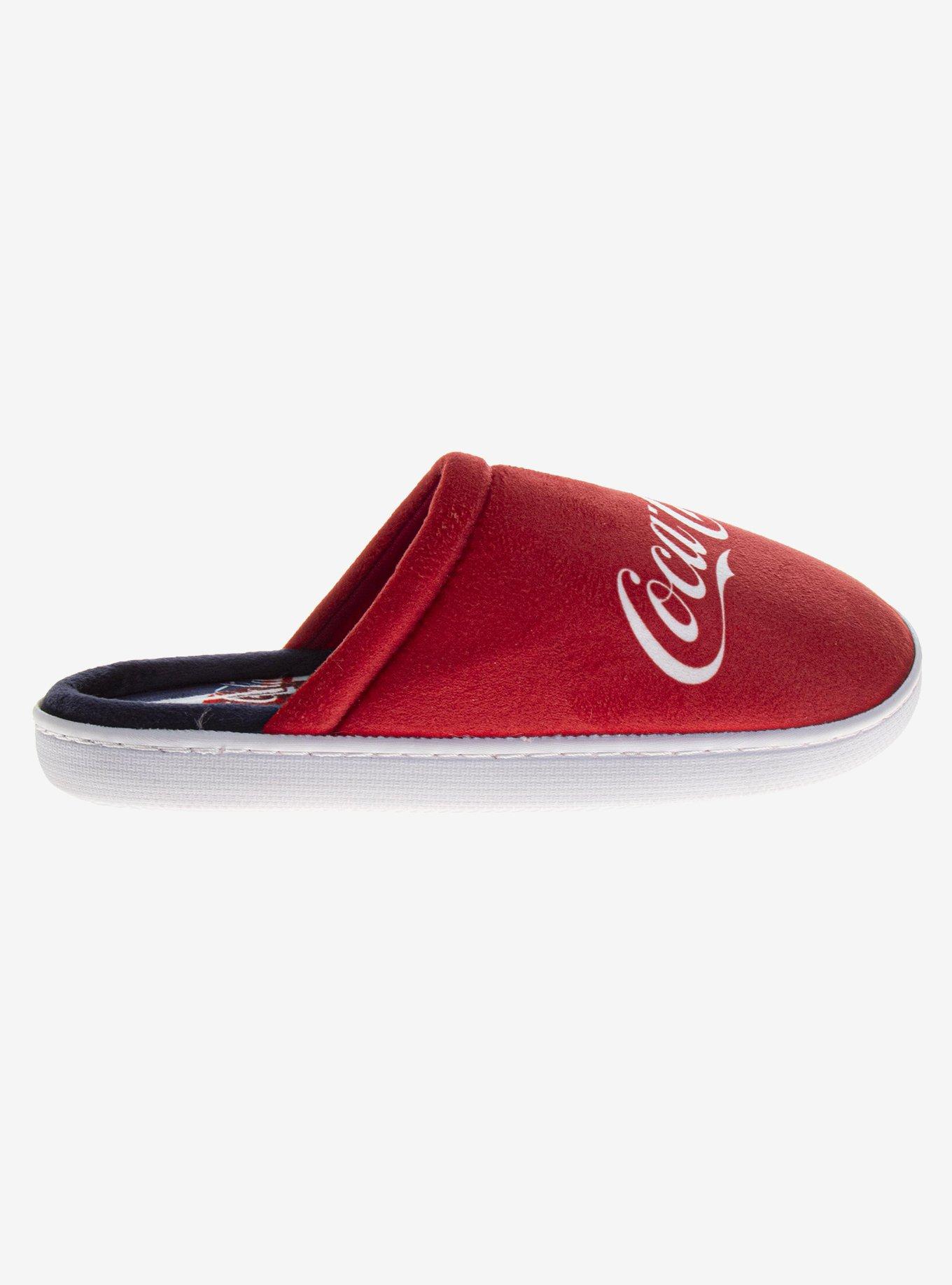 Coca-Cola Classic LogoCozy Softlined Men Slippers, , hi-res