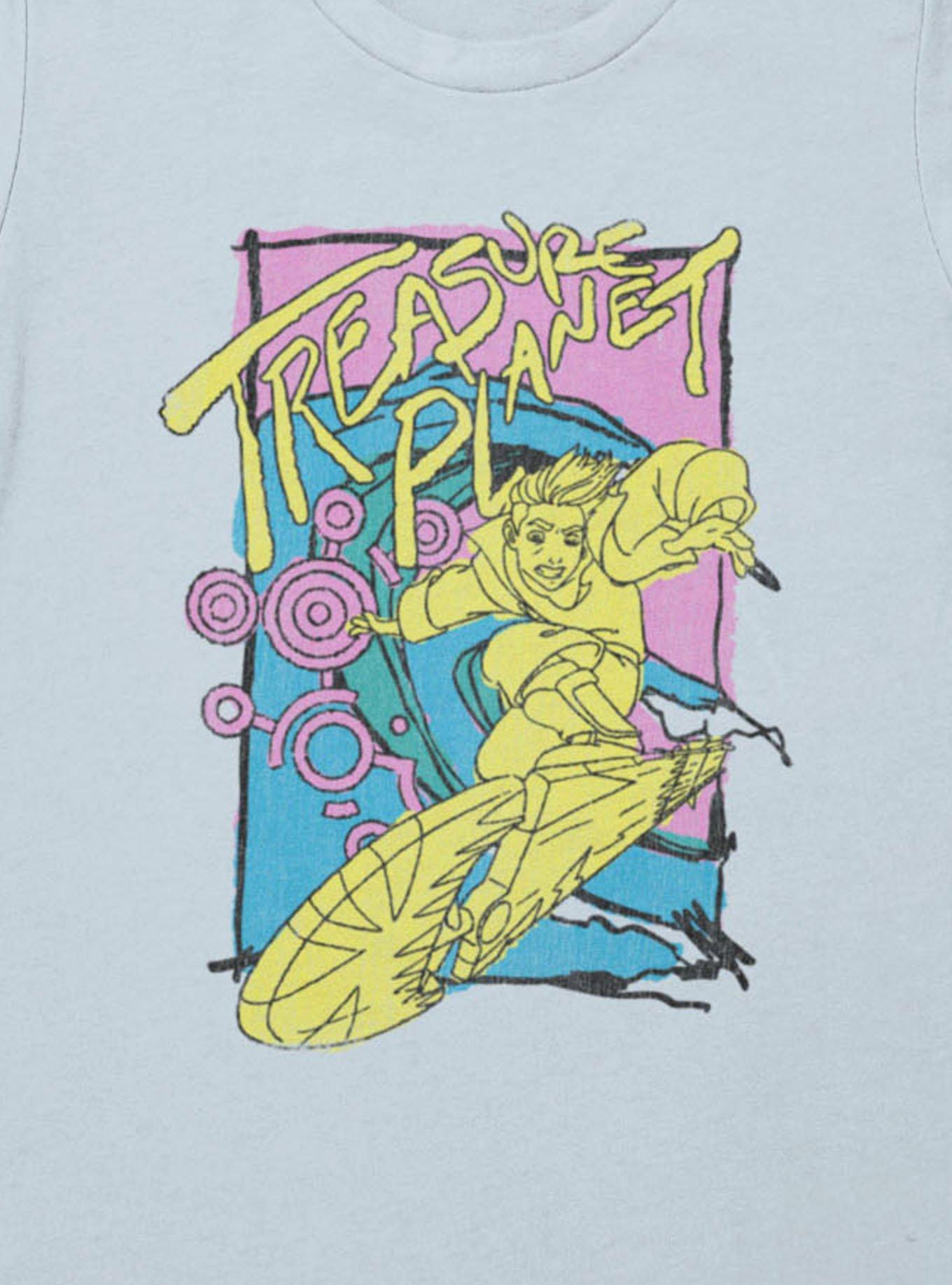 Disney Treasure Planet Jim Hawkins Surfing Womens T-Shirt, , hi-res