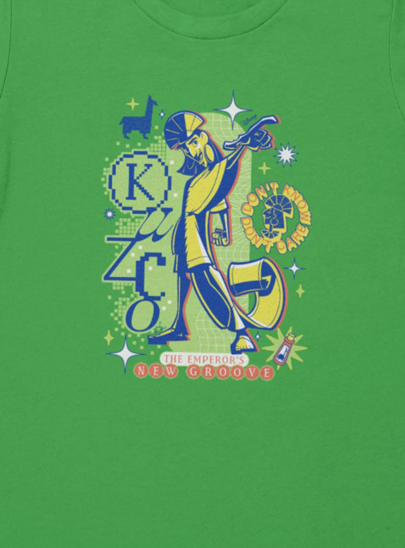 Disney The Emperor's New Groove Disco Kuzco Don't Know Don't Care Womens T-Shirt, , hi-res