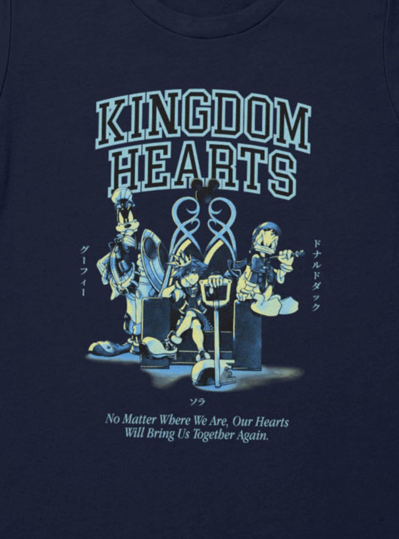Disney Kingdom Hearts Hearts Will Bring Us Together Again Womens T-Shirt, , hi-res