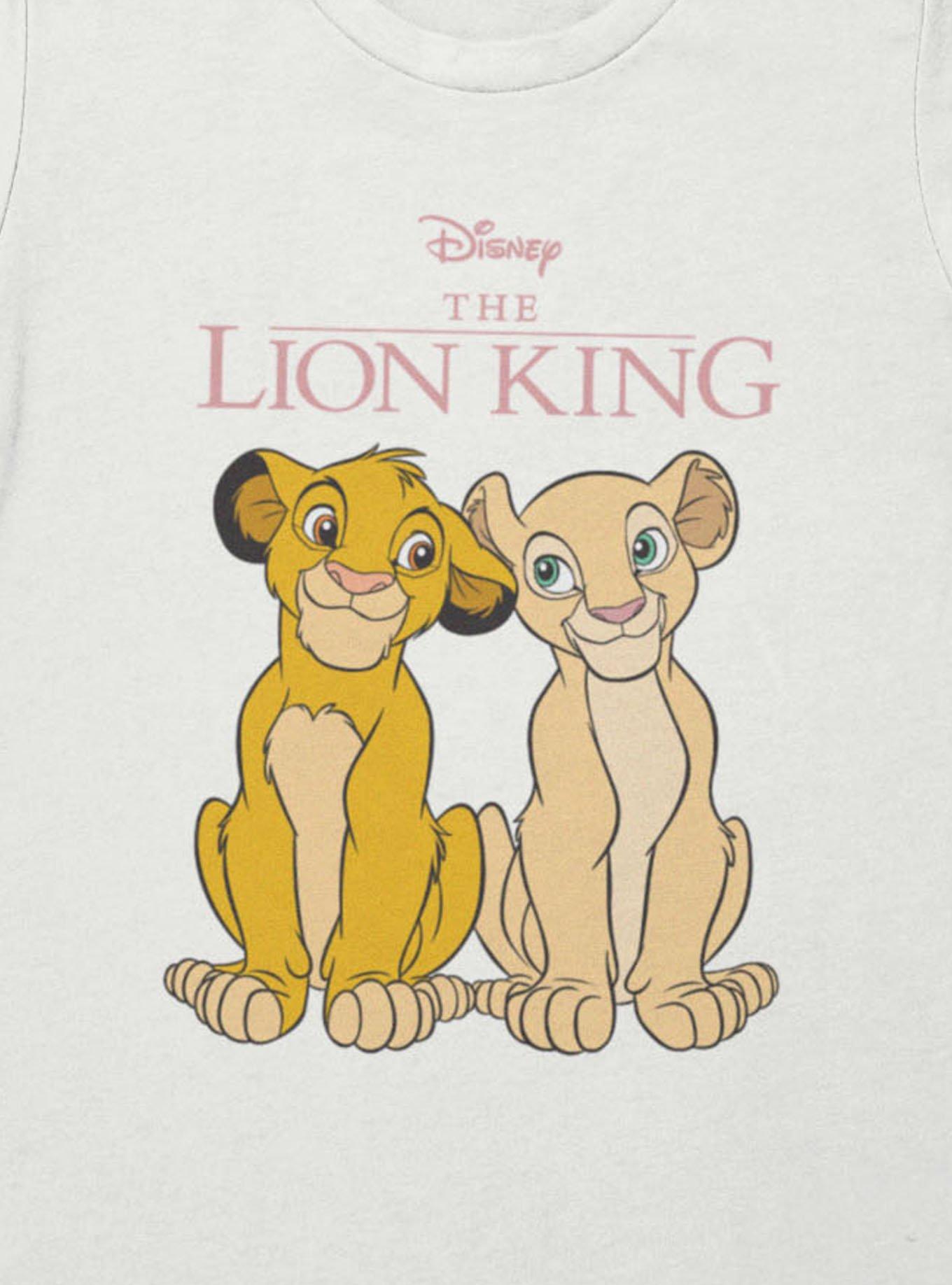 Disney The Lion King Simba And Nala Glance Womens T-Shirt, , hi-res