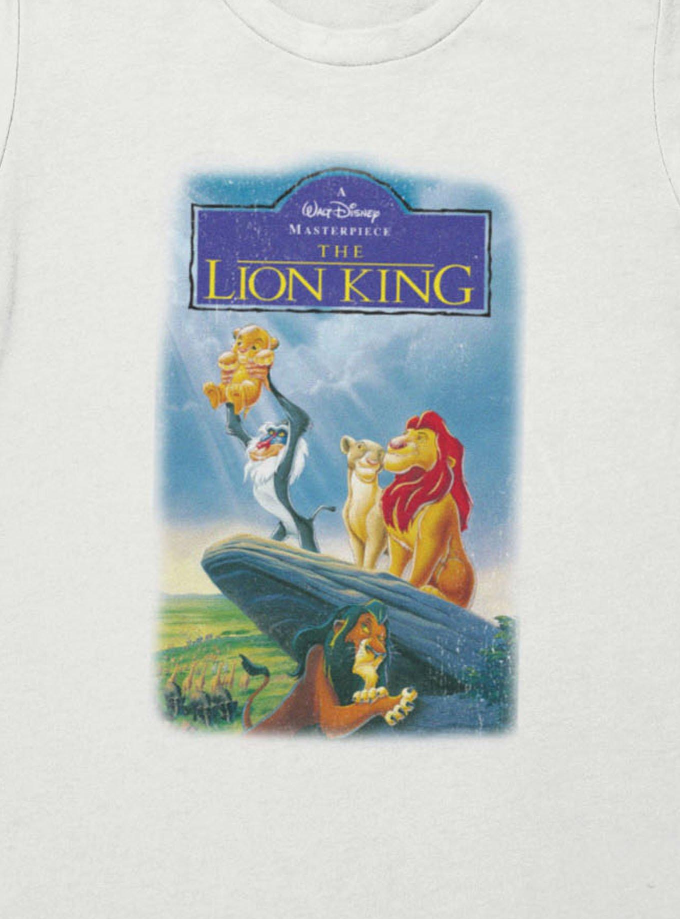 Disney The Lion King Classic Movie Cover Womens T-Shirt, , hi-res